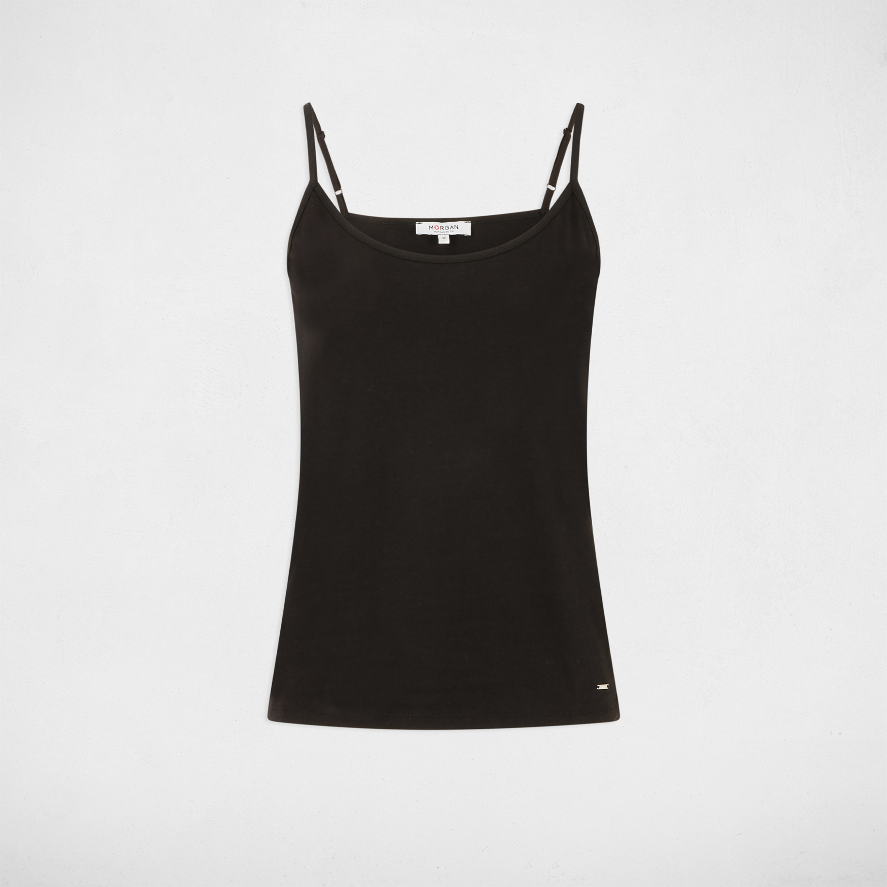 top mit schmalen tragern schwarz damen Top mit schmalen Trägern schwarz damen
