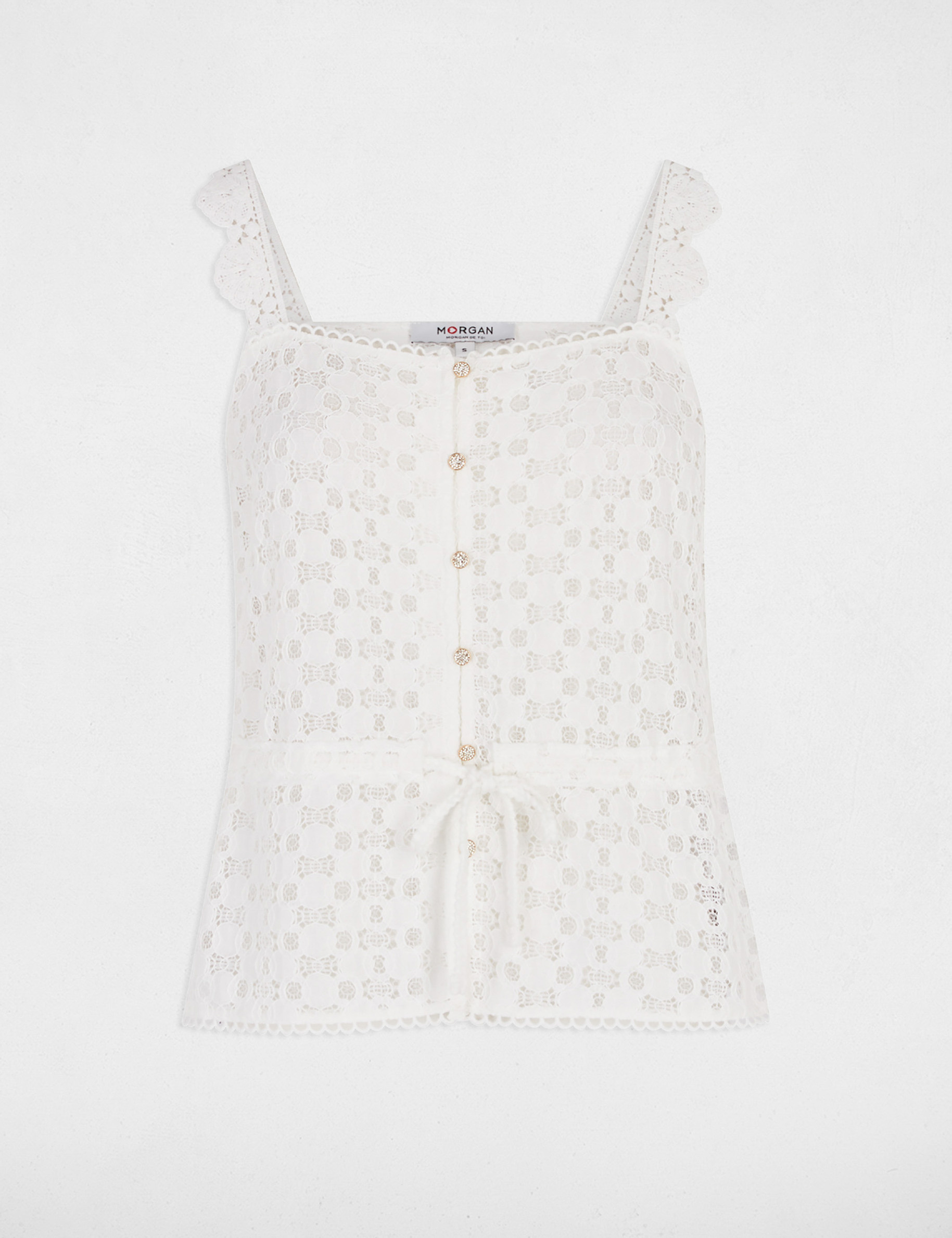 armelloses top weiss damen Ärmelloses Top weiss damen