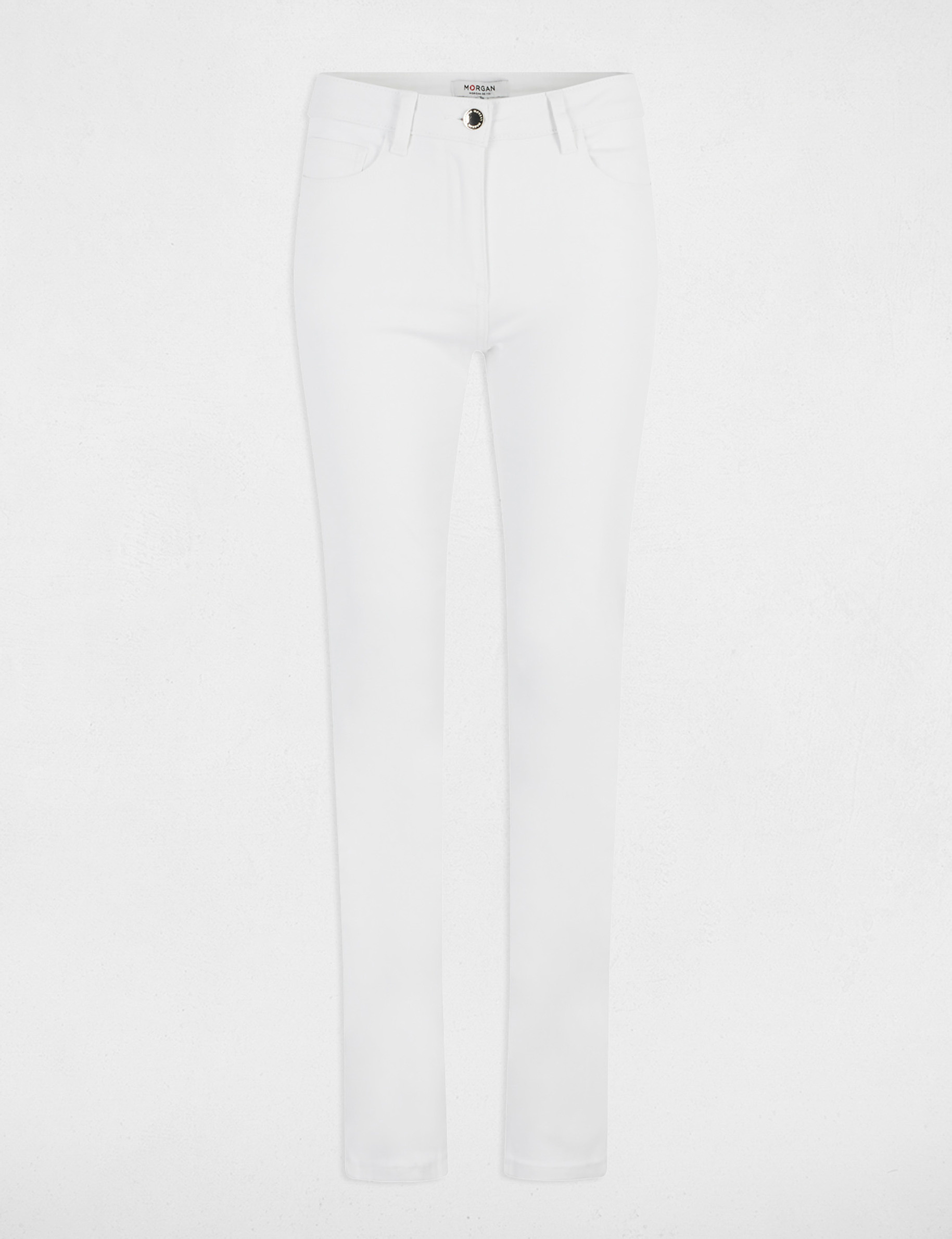 pantalon droit blanc femme Pantalon droit blanc femme