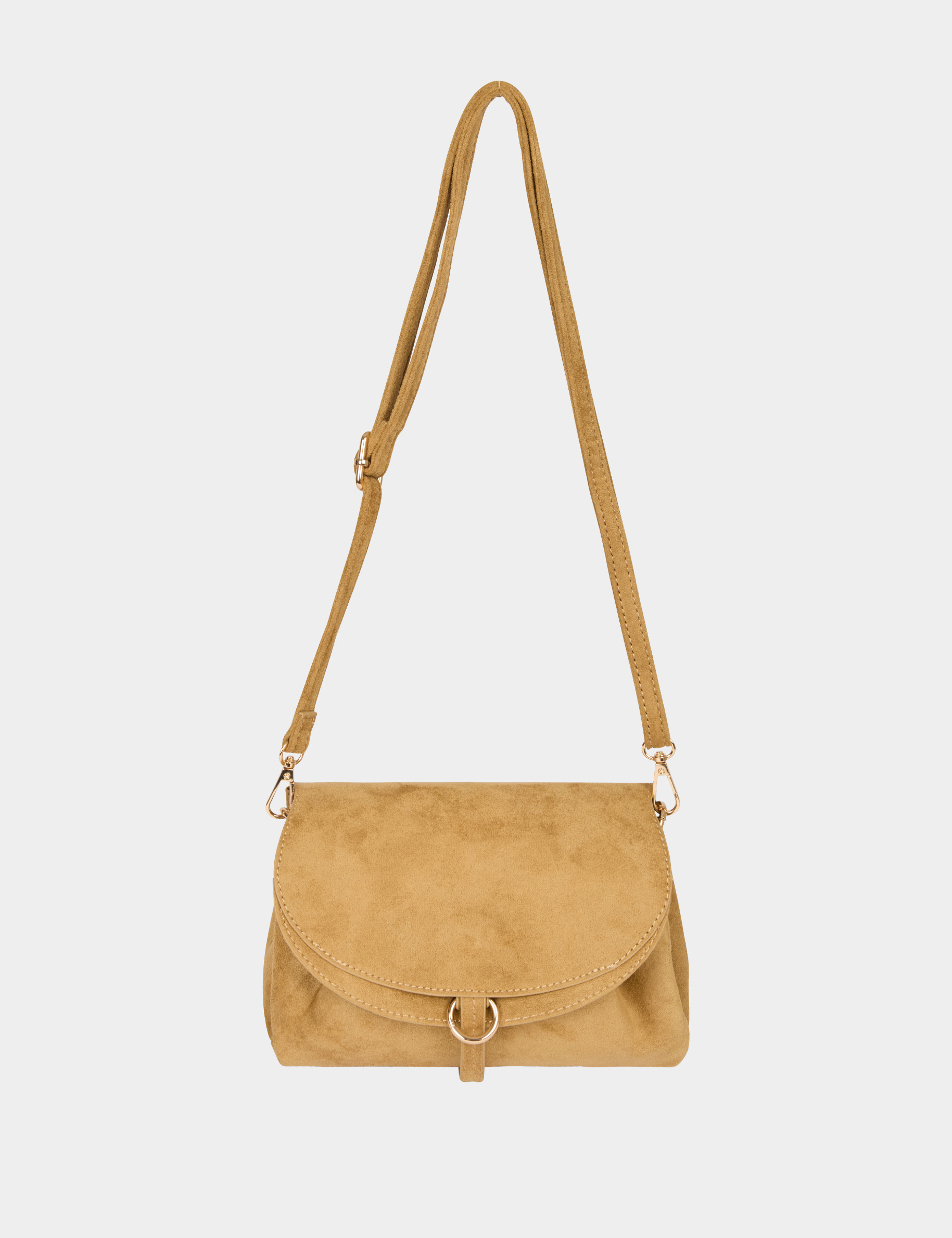 Weiche Wildledertasche beige damen