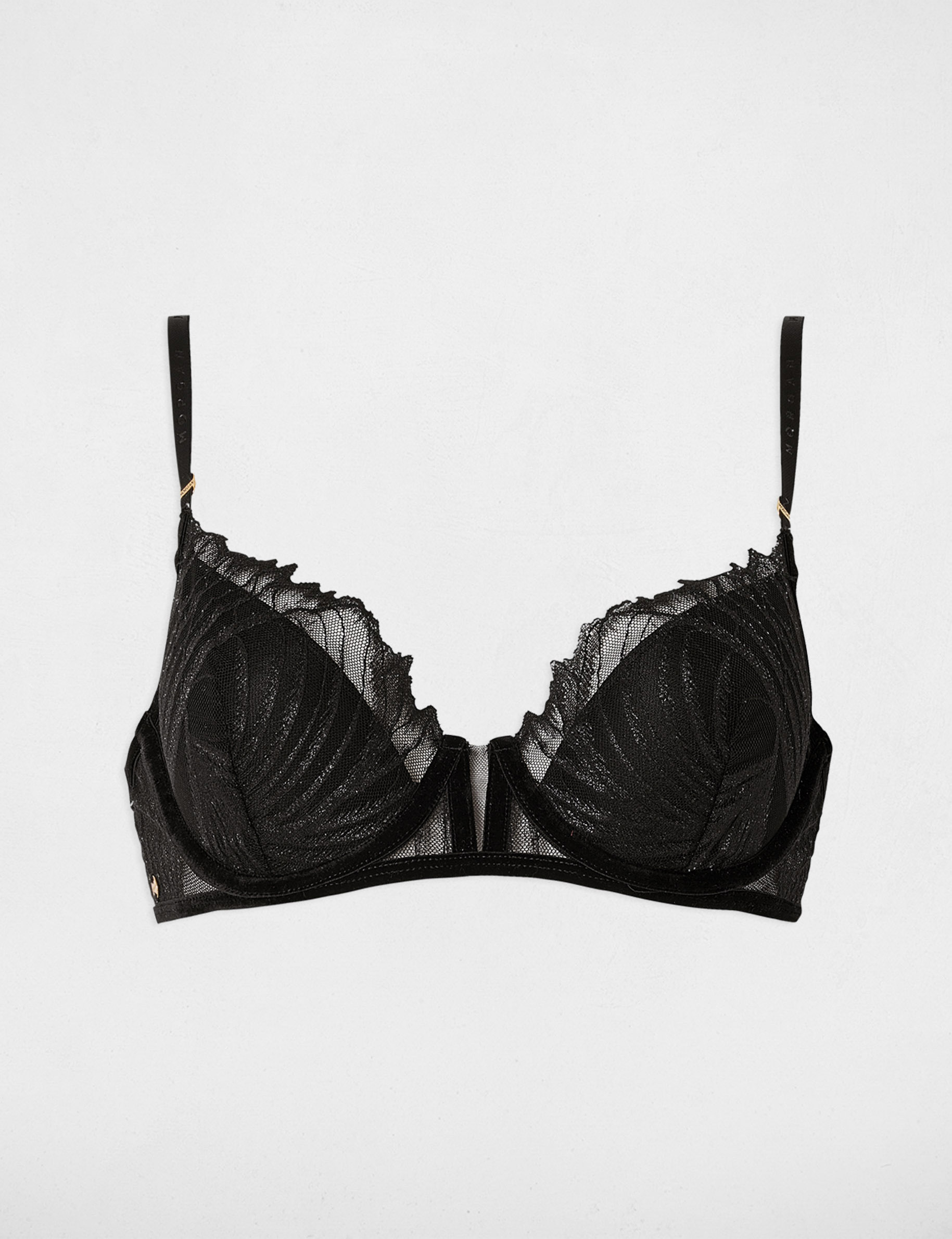 Soutien-gorge dentelle noir femme