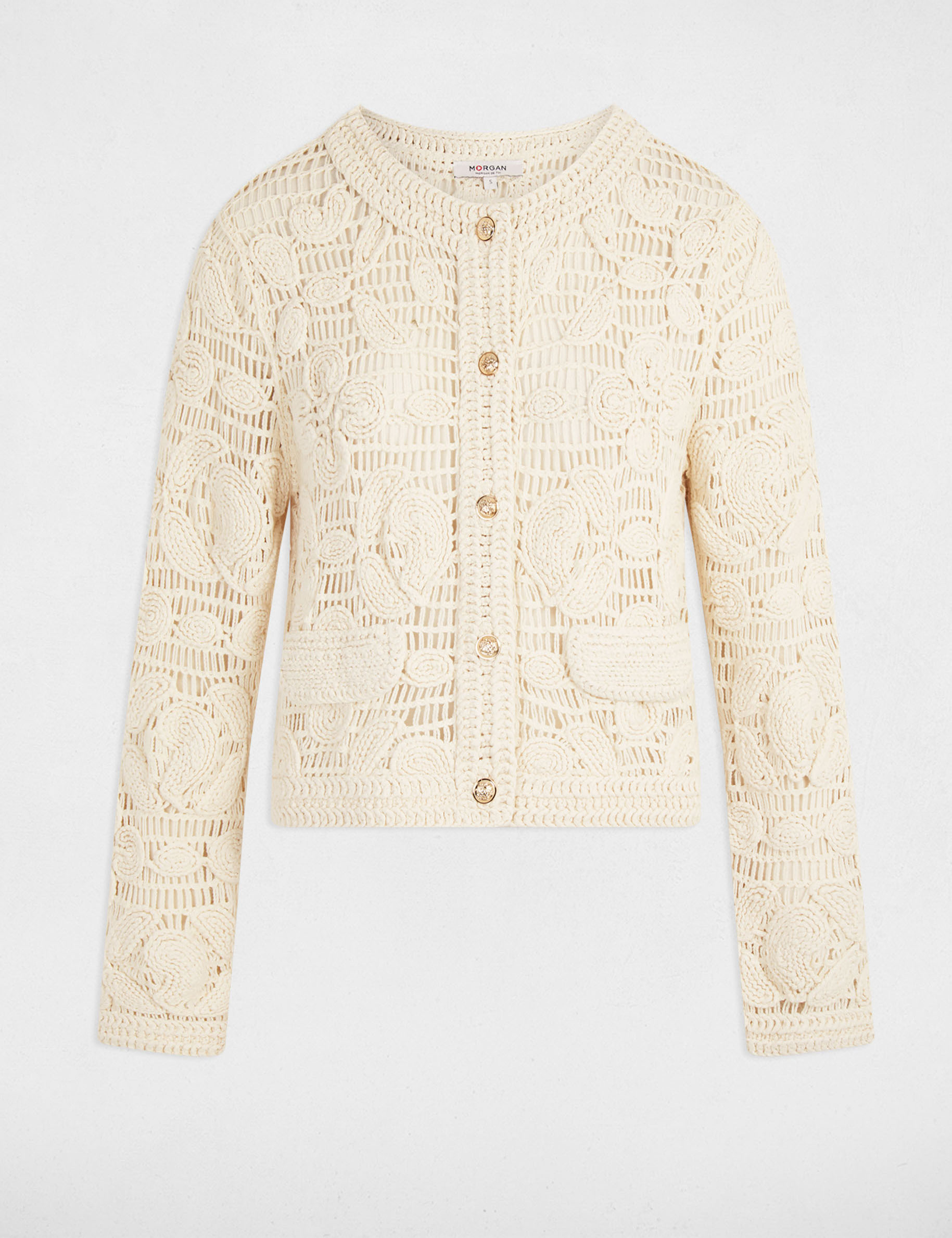 strickjacke mit langen armeln elfenbein damen Strickjacke mit langen Ärmeln elfenbein damen