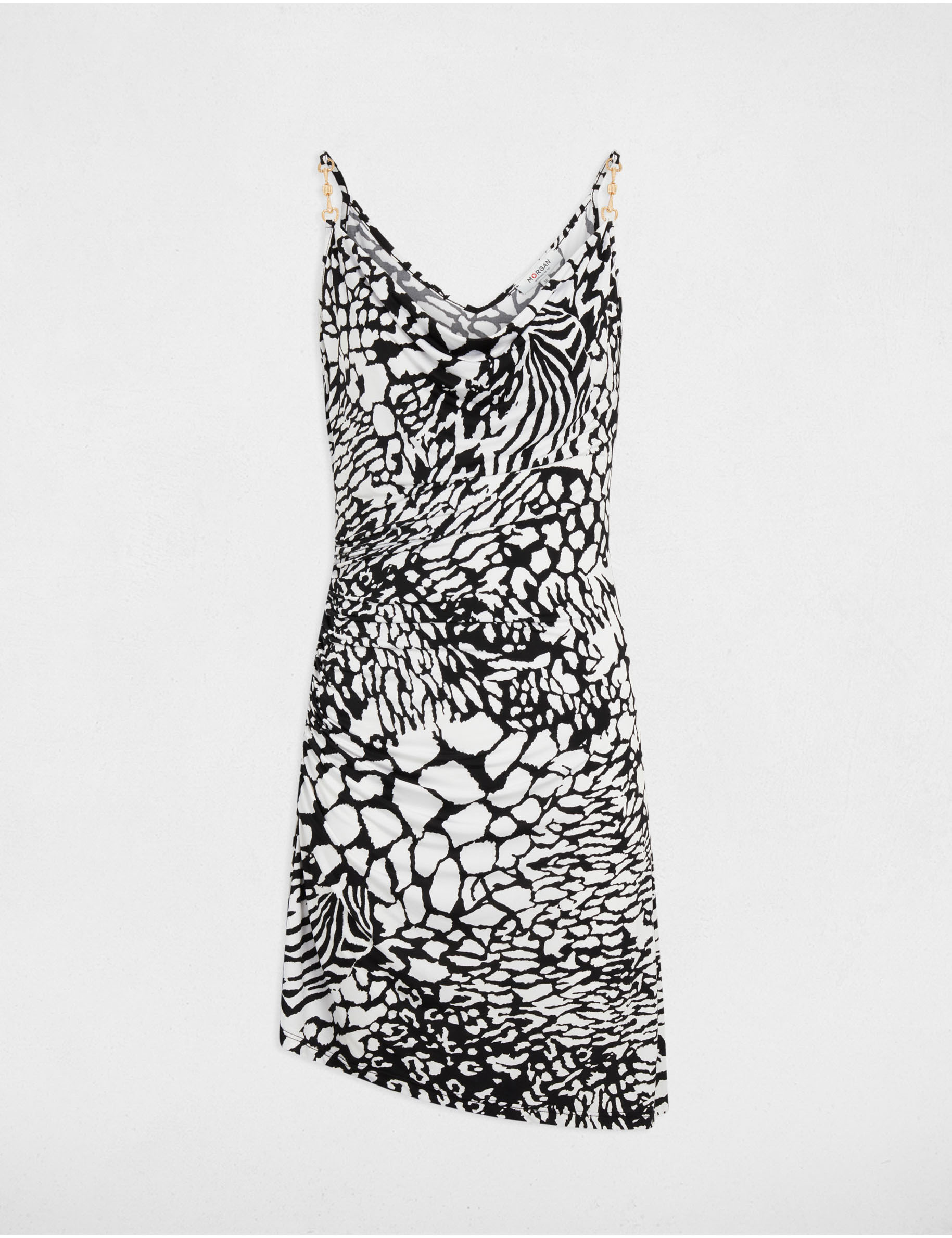 bedrucktes kurzes eng anliegendes kleid mehrfarbig damen Bedrucktes kurzes eng anliegendes Kleid mehrfarbig damen
