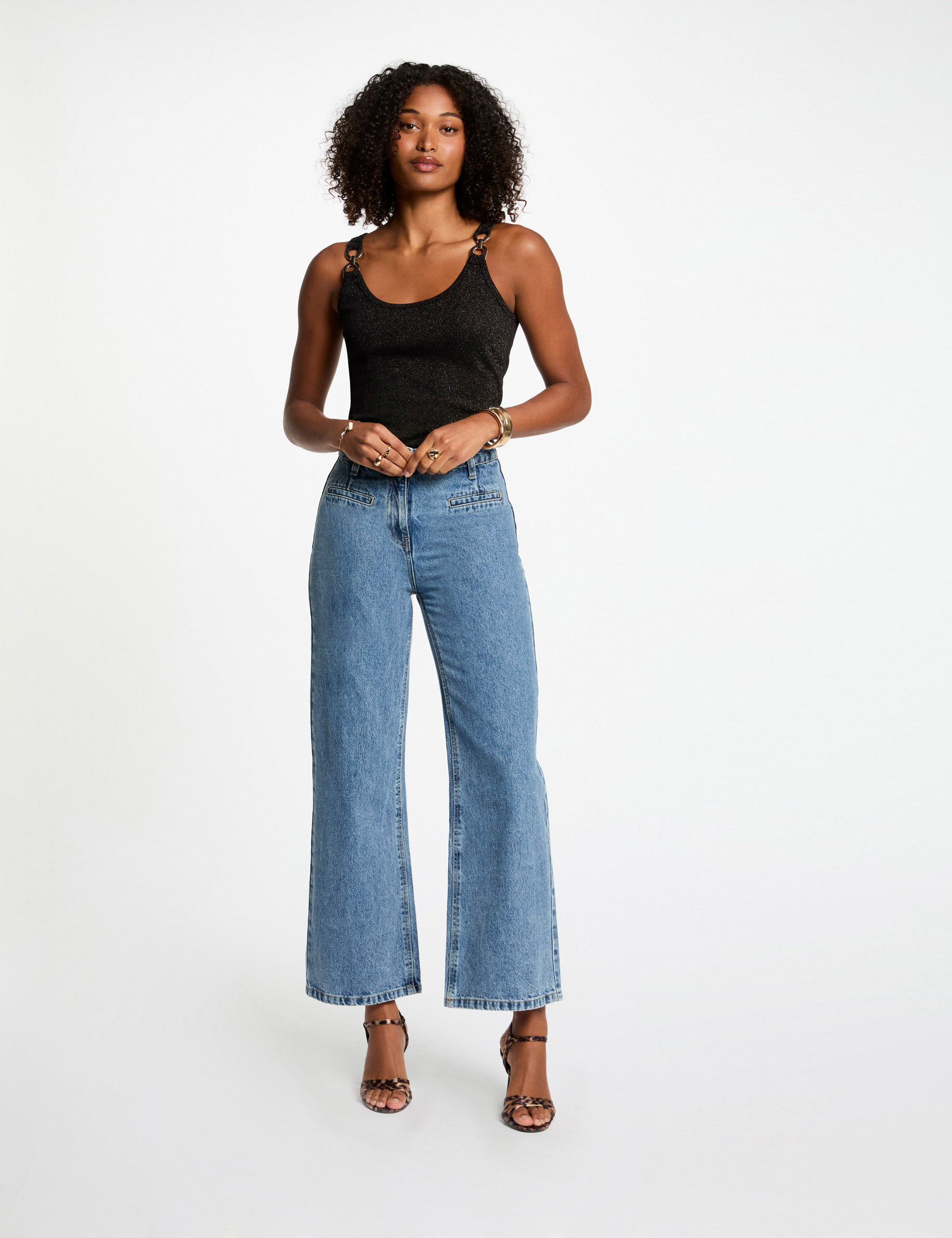 debardeur sans manches noir femme Débardeur sans manches noir femme