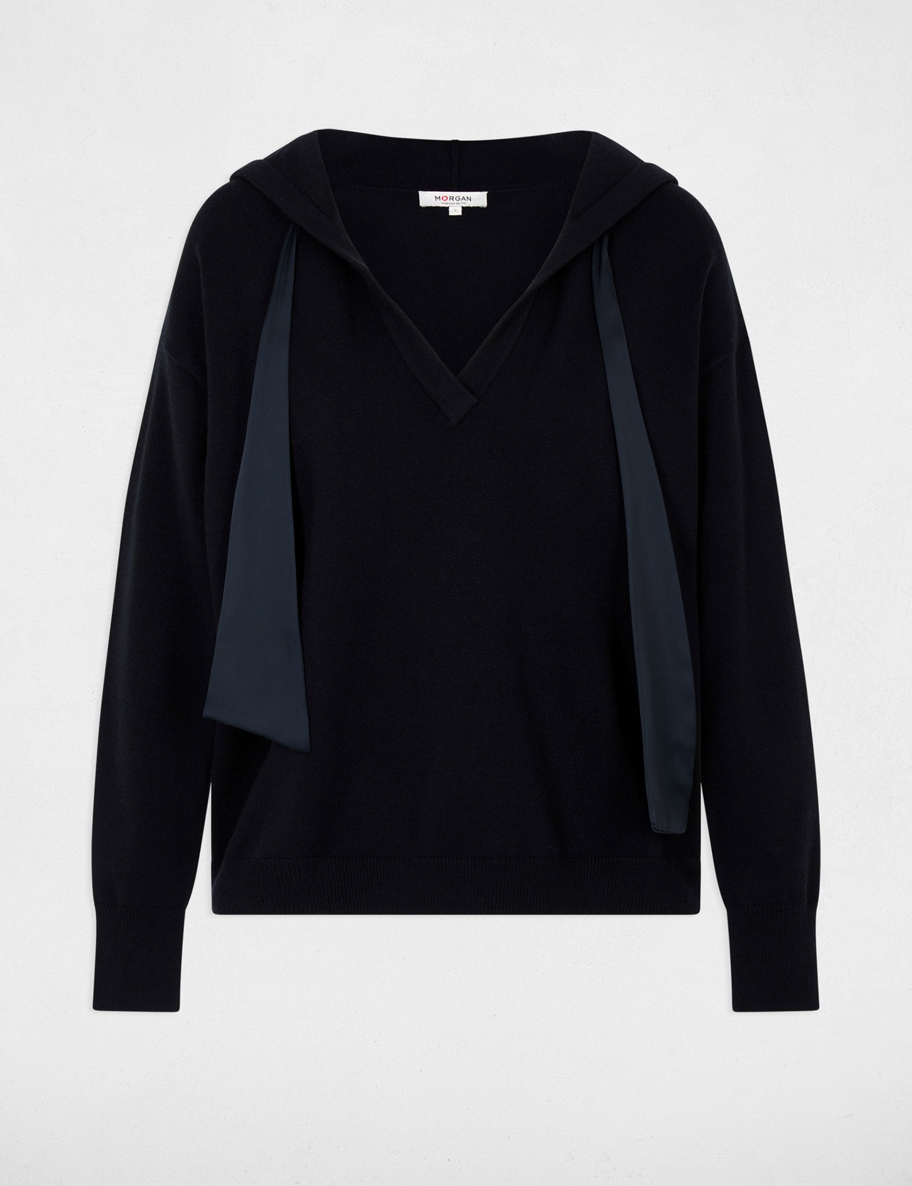 Kapuzensweater marineblau damen