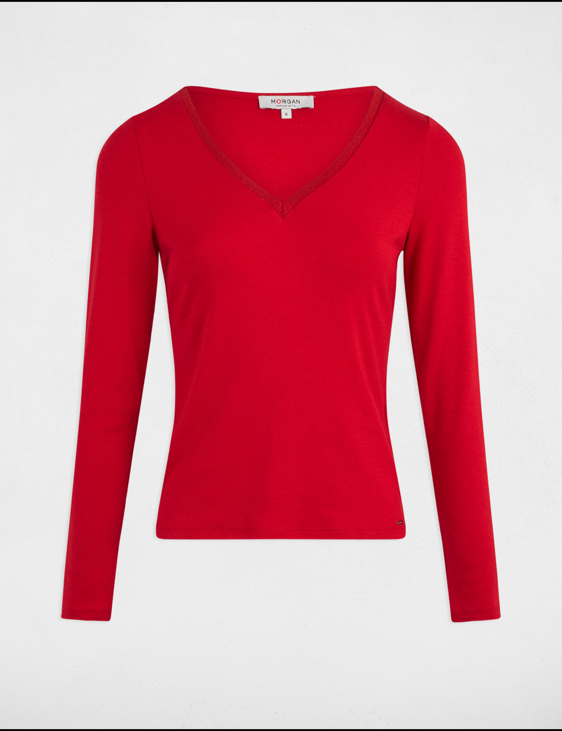 langarm t shirt rot damen Langarm-T-Shirt rot damen