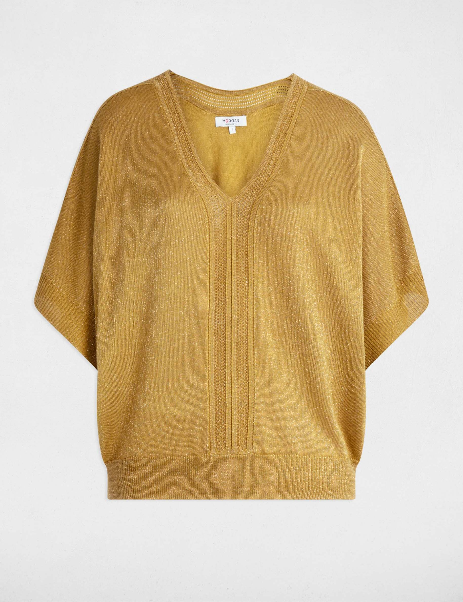kurzarmpullover senfgelb damen Kurzarmpullover senfgelb damen