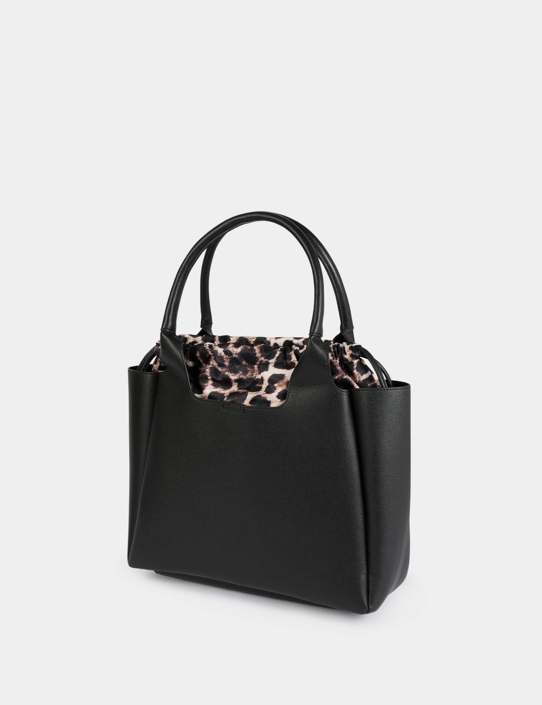 sac cabas avec pochette noir femme Sac cabas avec pochette noir femme