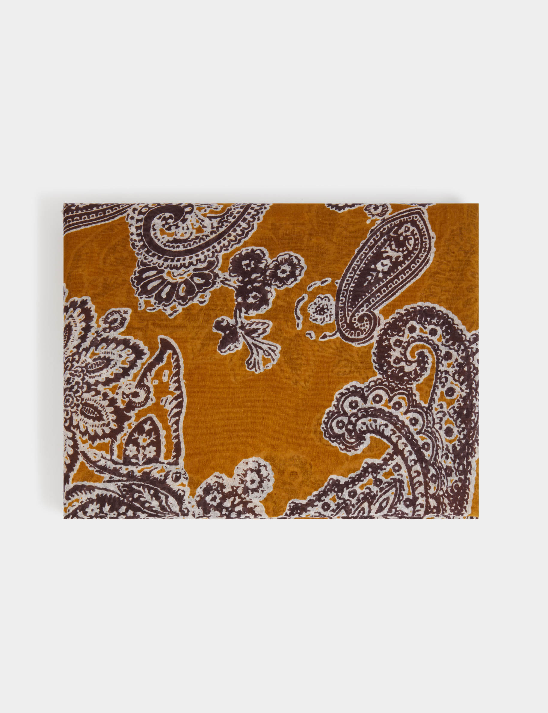 foulard imprime cachemire multicolore femme Foulard imprimé cachemire multicolore femme