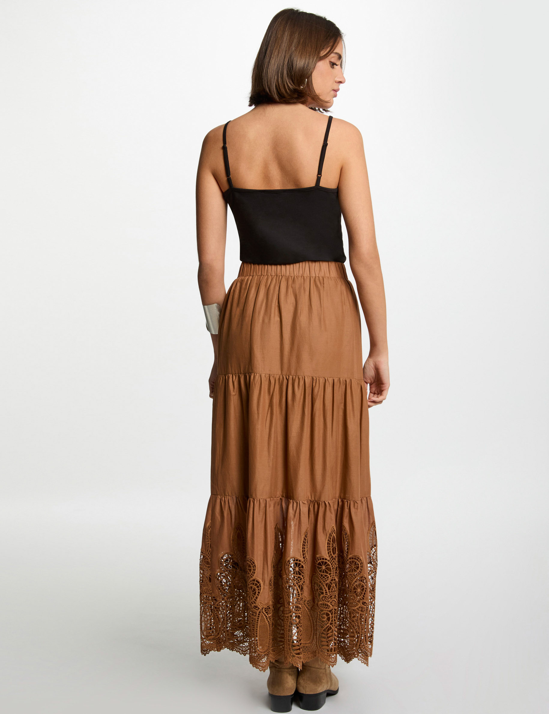 top mit schmalen tragern schwarz damen Top mit schmalen Trägern schwarz damen