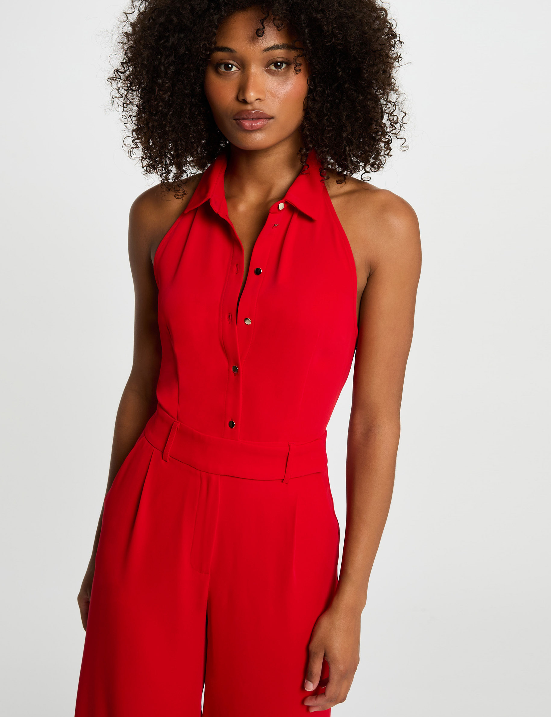 langer jumpsuit rot damen Langer Jumpsuit rot damen