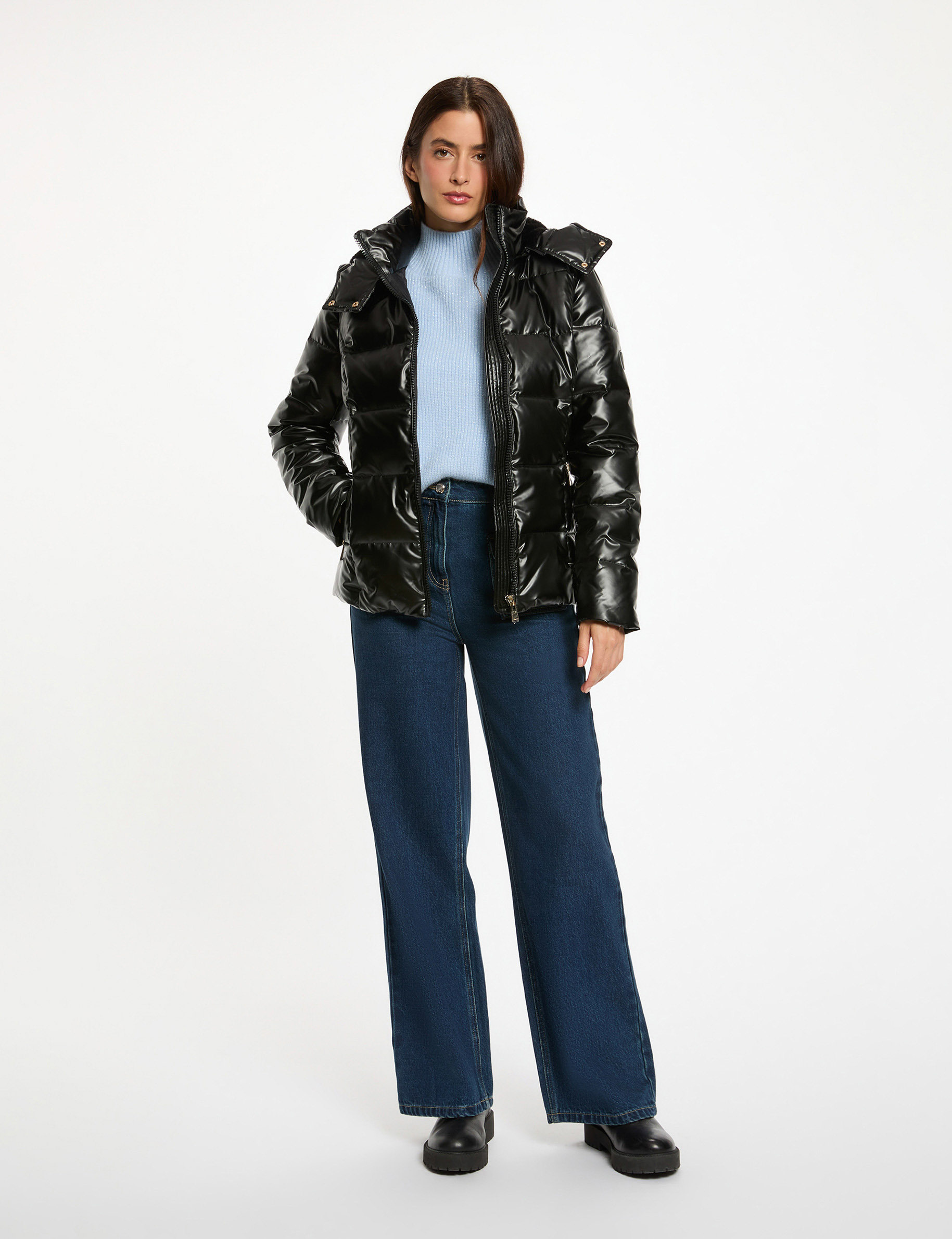 Veste Femme MORGAN Motif Cachemire Brillant - Taille 40, Style élégant, Neuve Sans étiquette