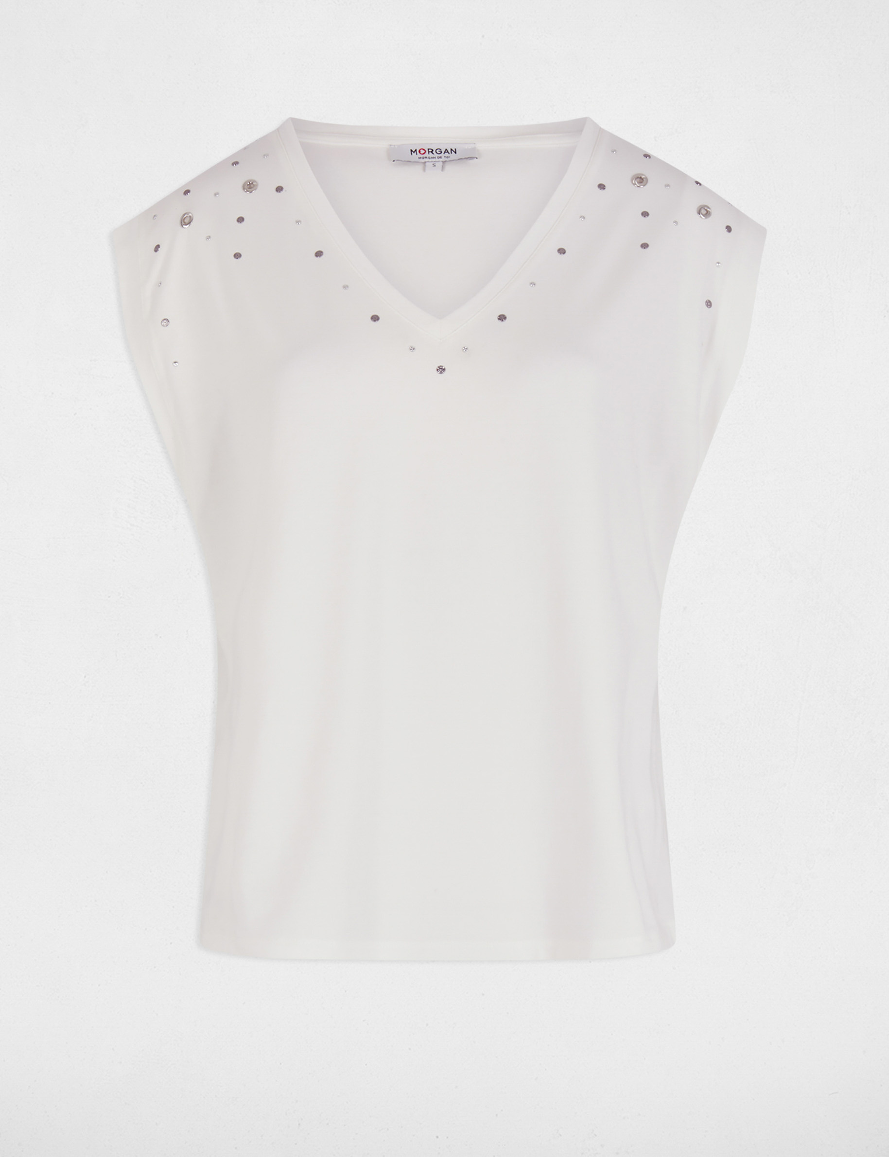 kurzarm t shirt weiss damen Kurzarm-T-Shirt weiss damen