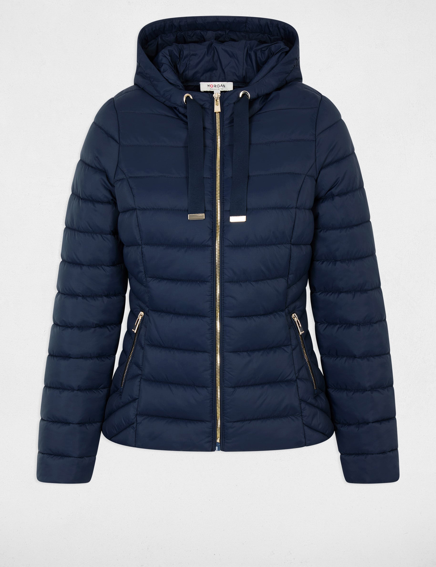 Steppjacke mit Stehkragen marineblau damen