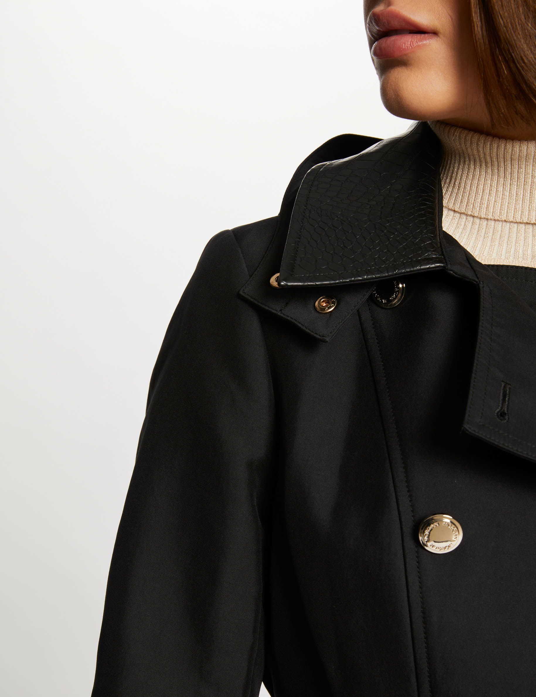 Trench coat cuir femme hotsell