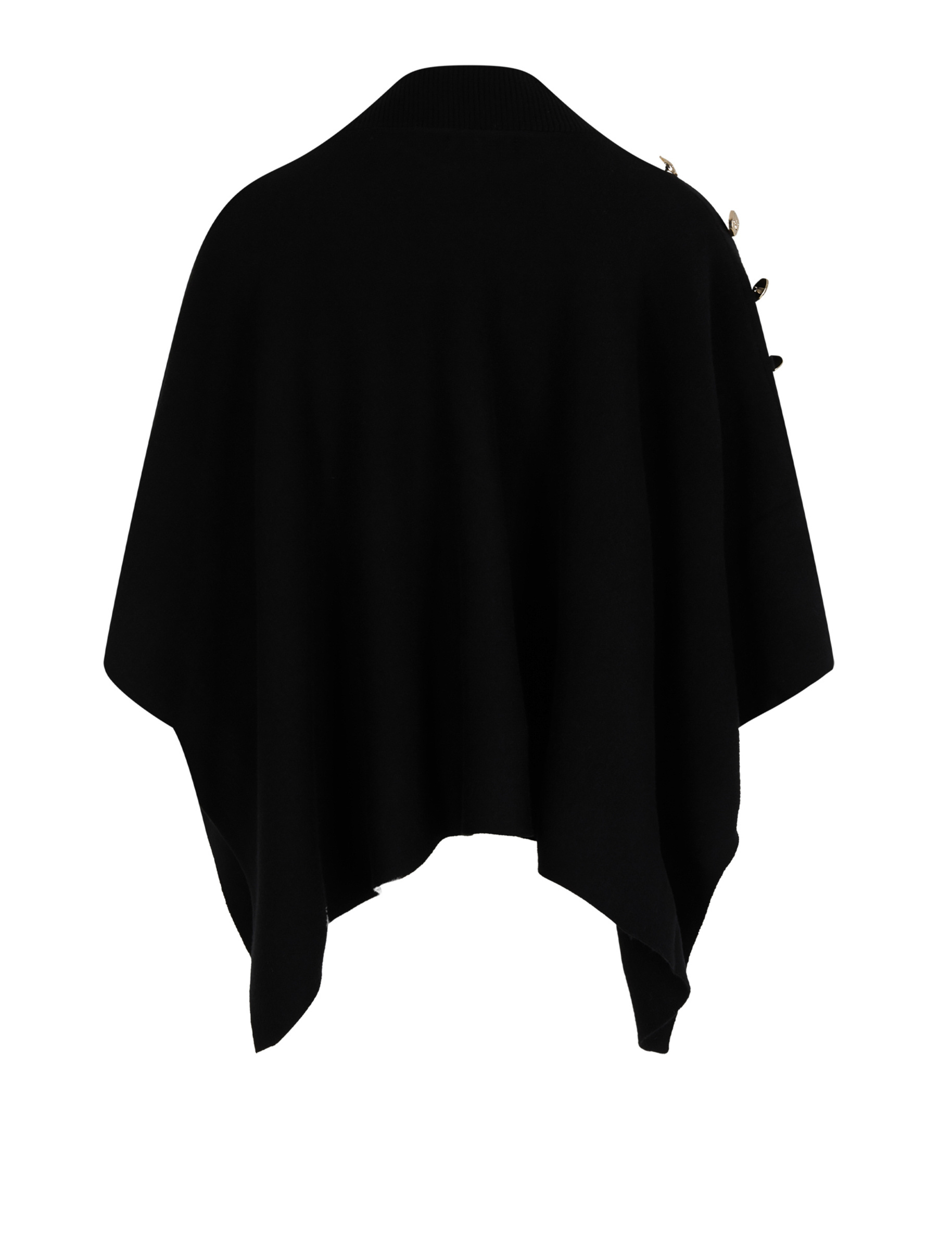 cape avec col montant noir femme Cape avec col montant noir femme