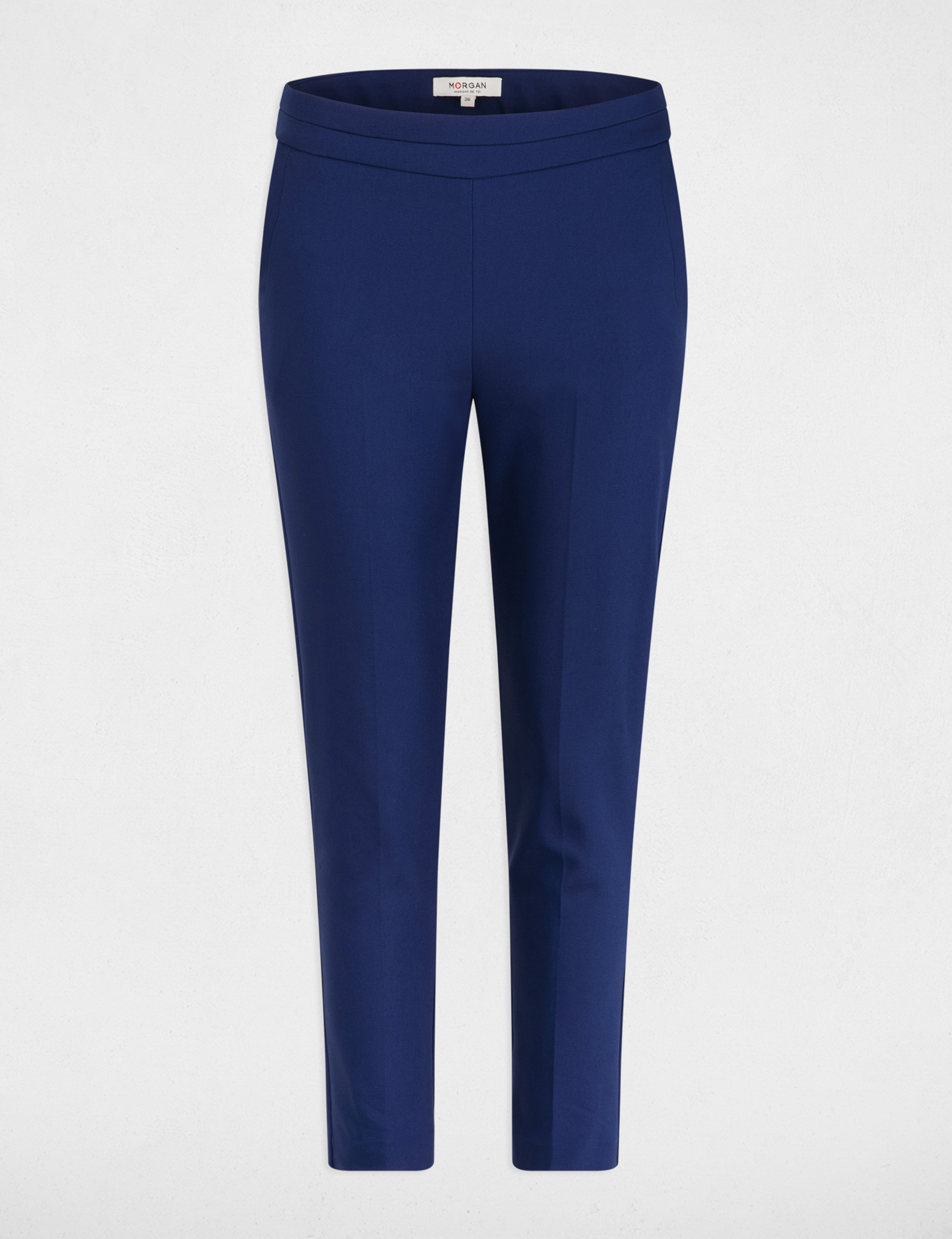 7/8-Zigarettenhose marineblau damen