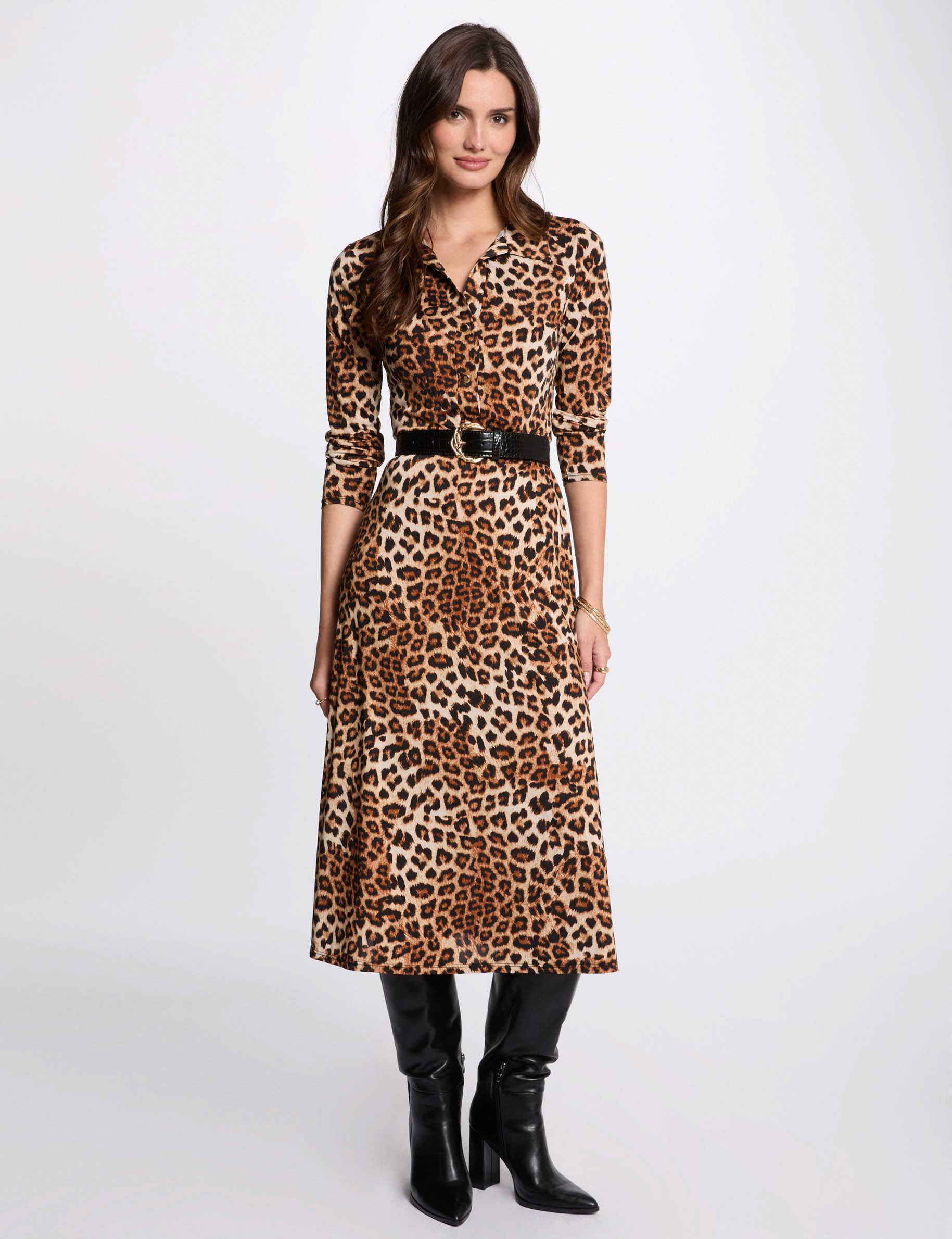 kurzes gerades kleid mit print mehrfarbig damen Kurzes gerades Kleid mit Print mehrfarbig damen