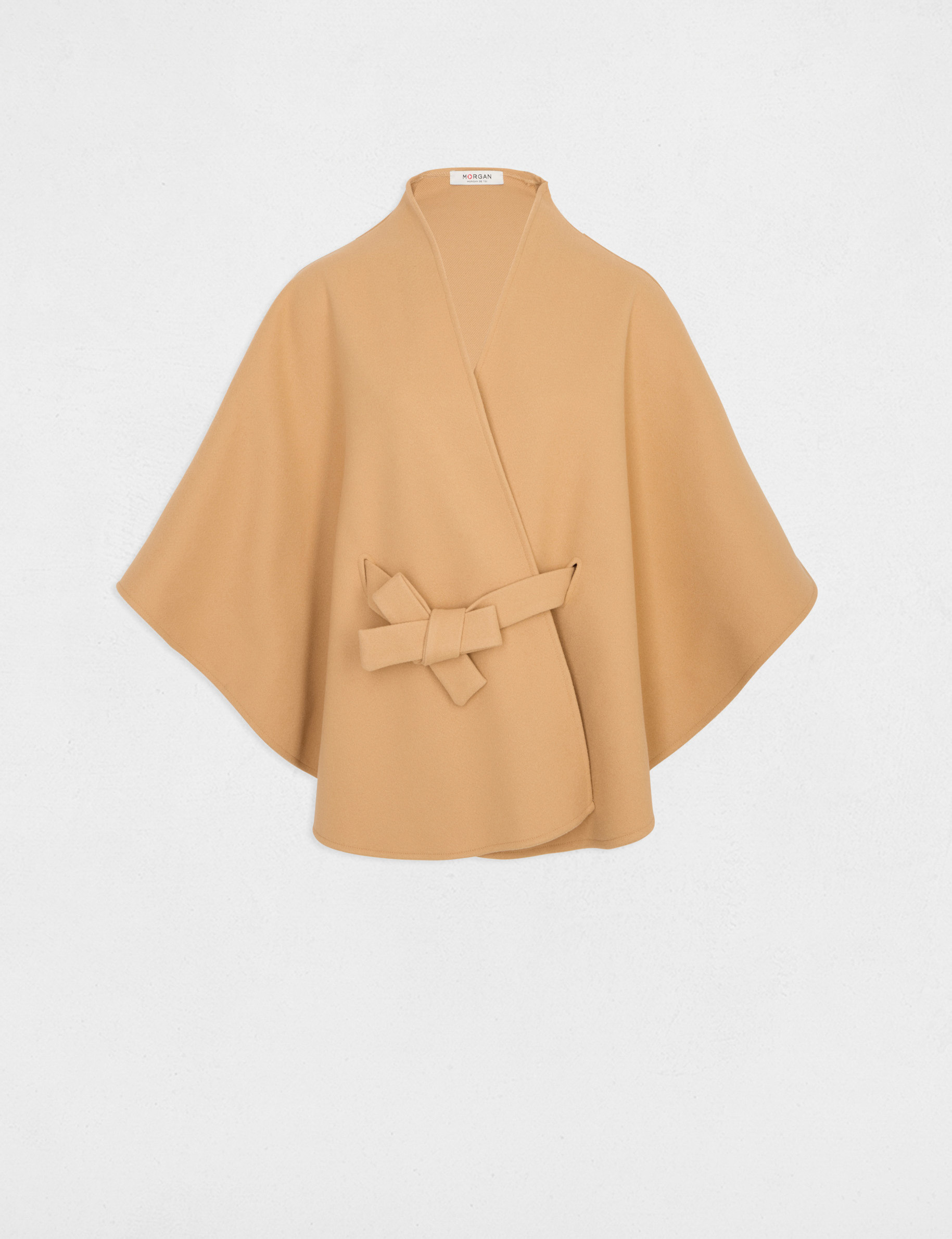 G&uuml;rtel-Cape beige damen
