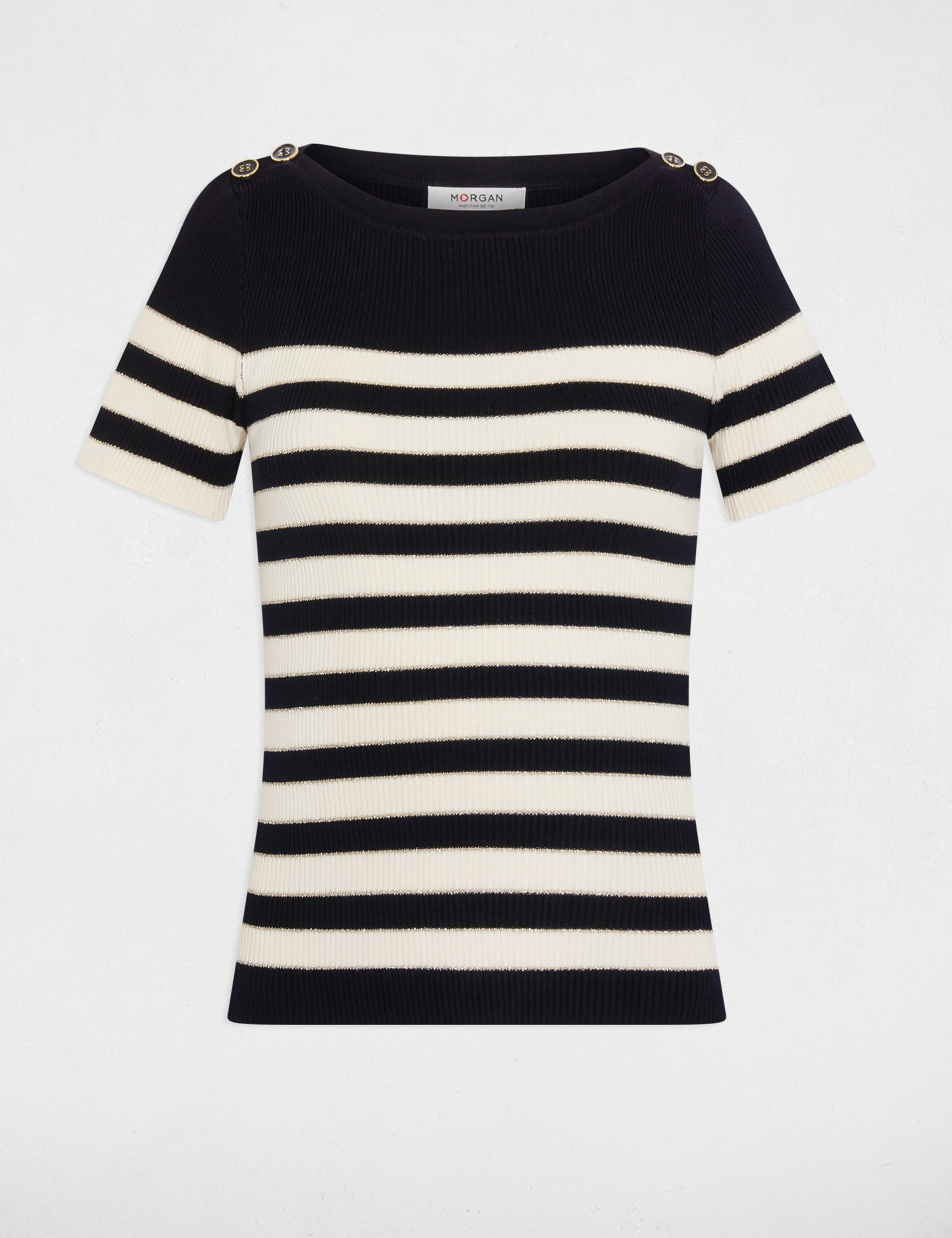 Pullover mit Rundkragen marineblau damen