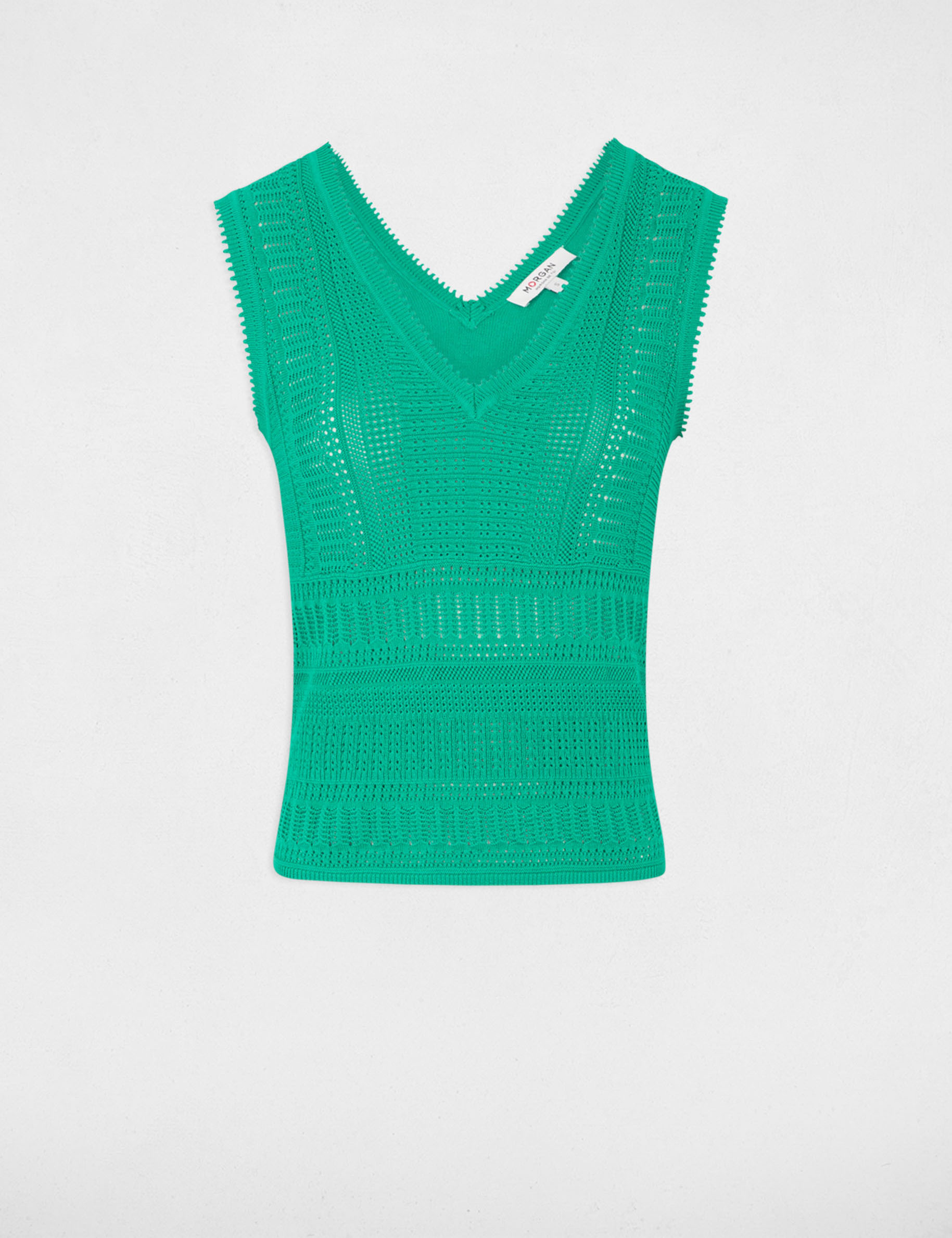pullover mit ajourmuster smaragdgrun damen Pullover mit Ajourmuster smaragdgrün damen
