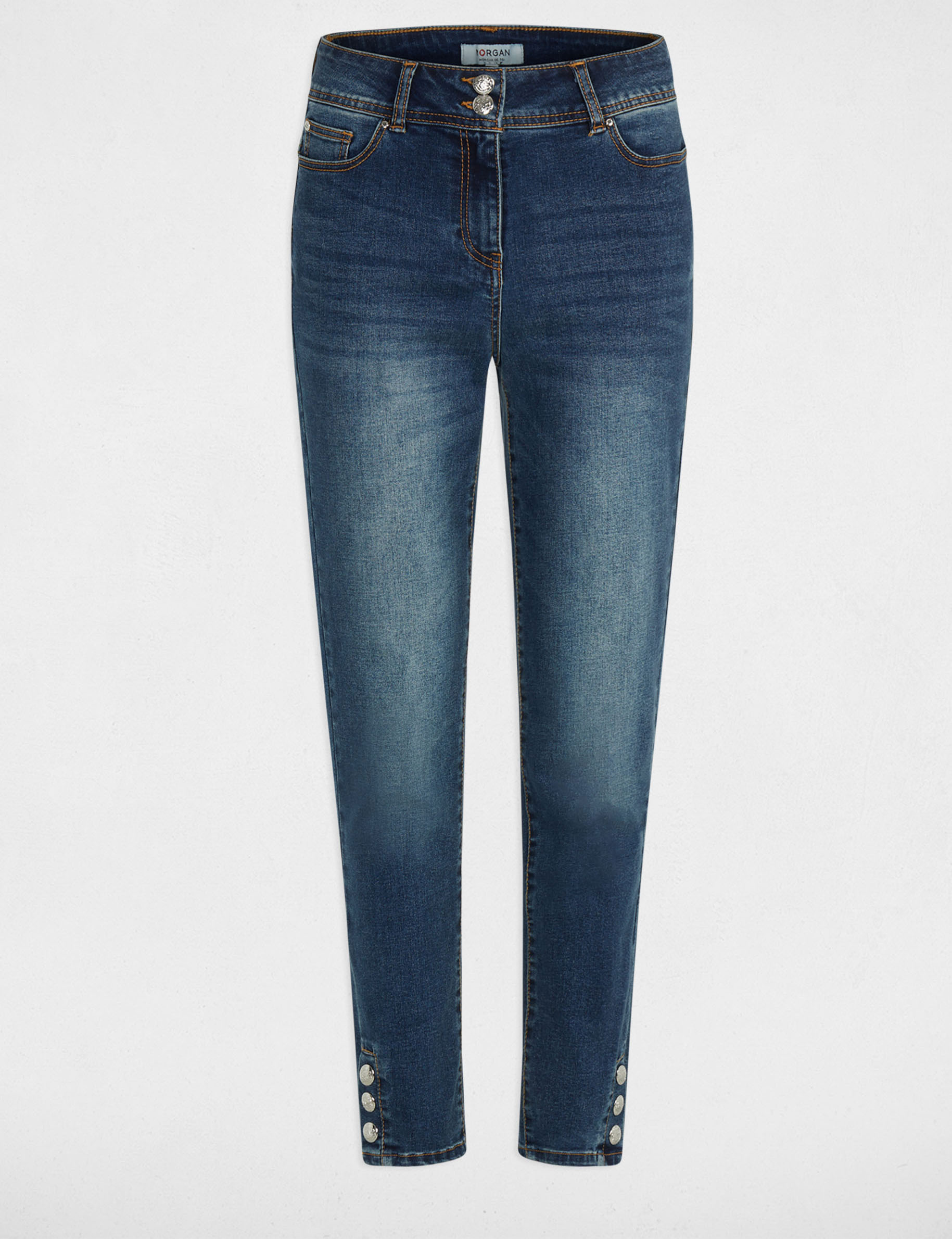 78 slim jeans stone denim damen 7/8 Slim-Jeans stone denim damen