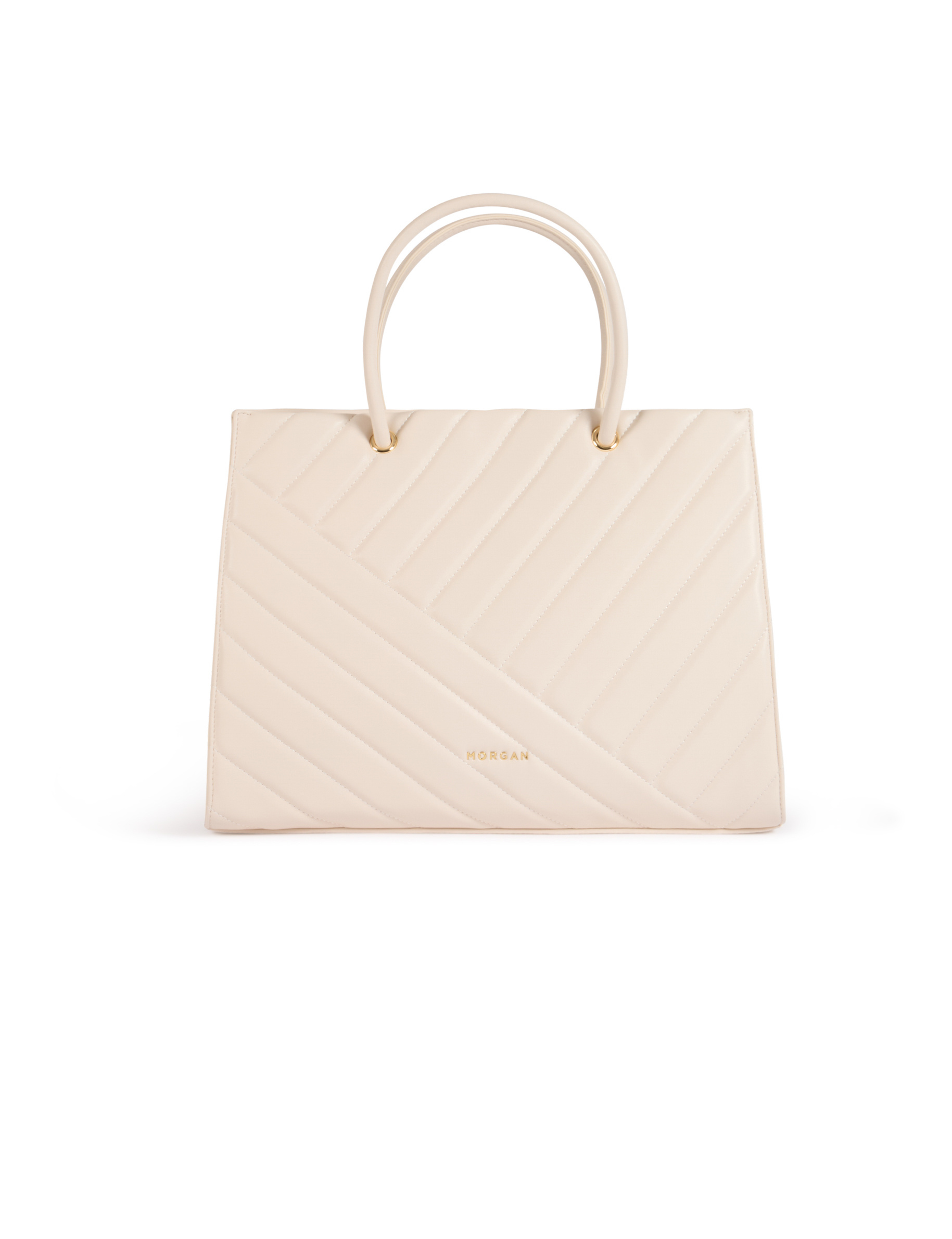 gesteppte shopper tasche elfenbein damen Gesteppte Shopper-Tasche elfenbein damen