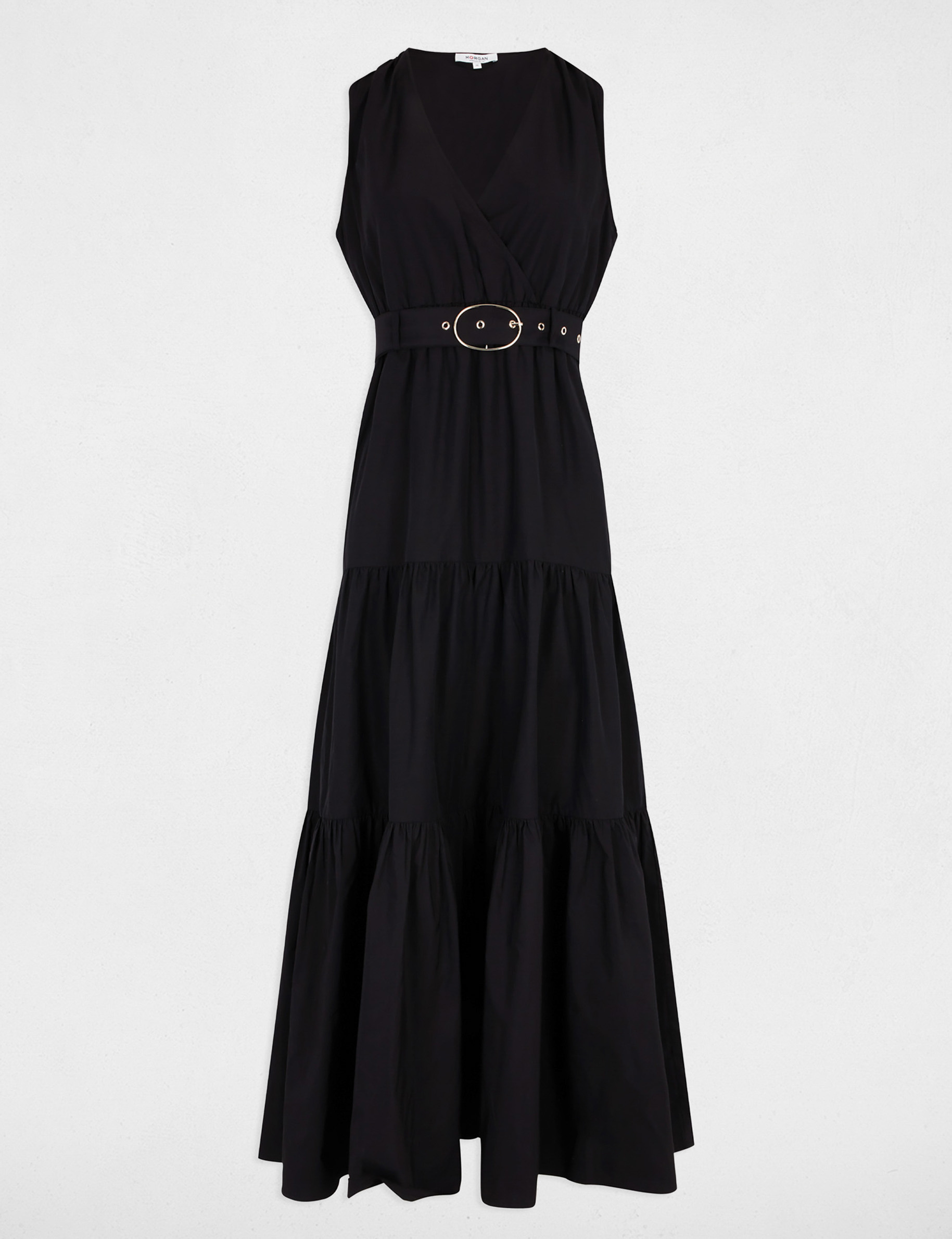 robe longue droite noir femme Robe longue droite noir femme