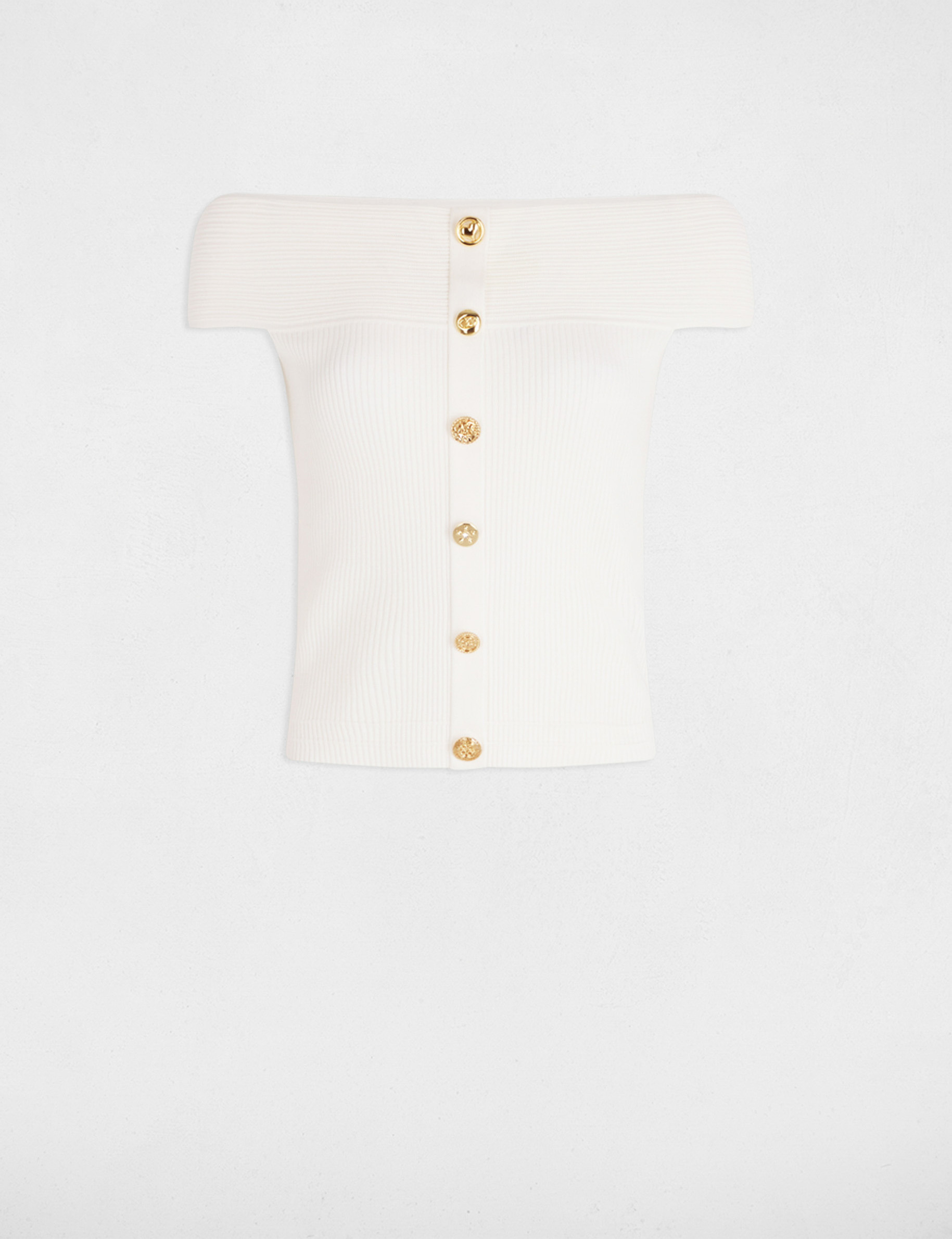 pull col bardot blanc femme Pull col bardot blanc femme