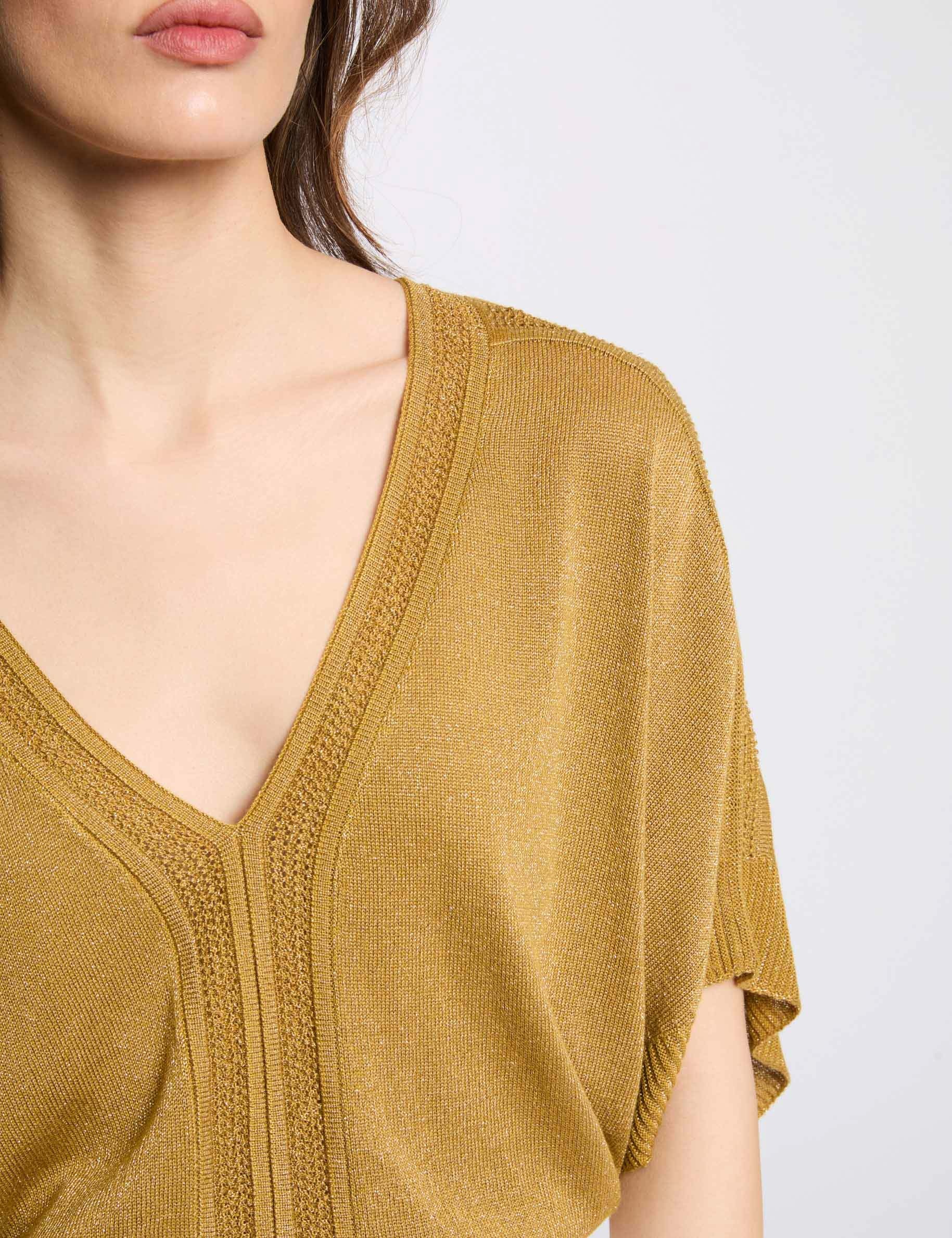 kurzarmpullover senfgelb damen Kurzarmpullover senfgelb damen