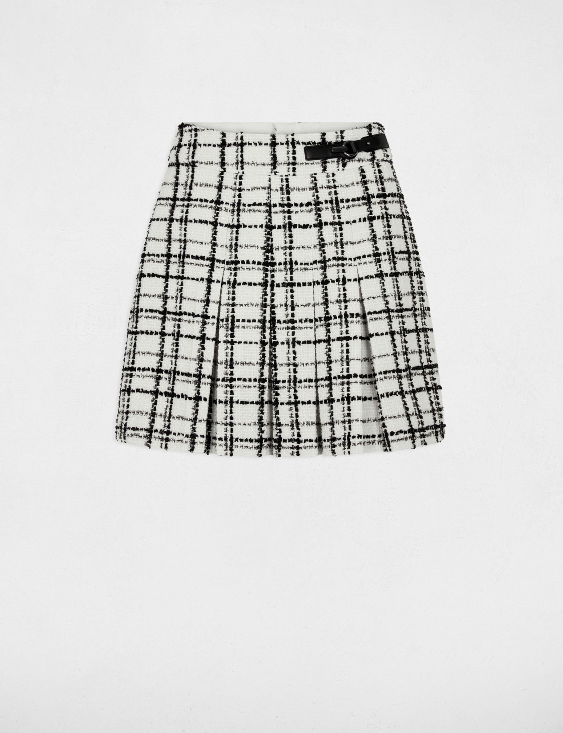 Kurzer ausgestellter Rock mehrfarbig damen