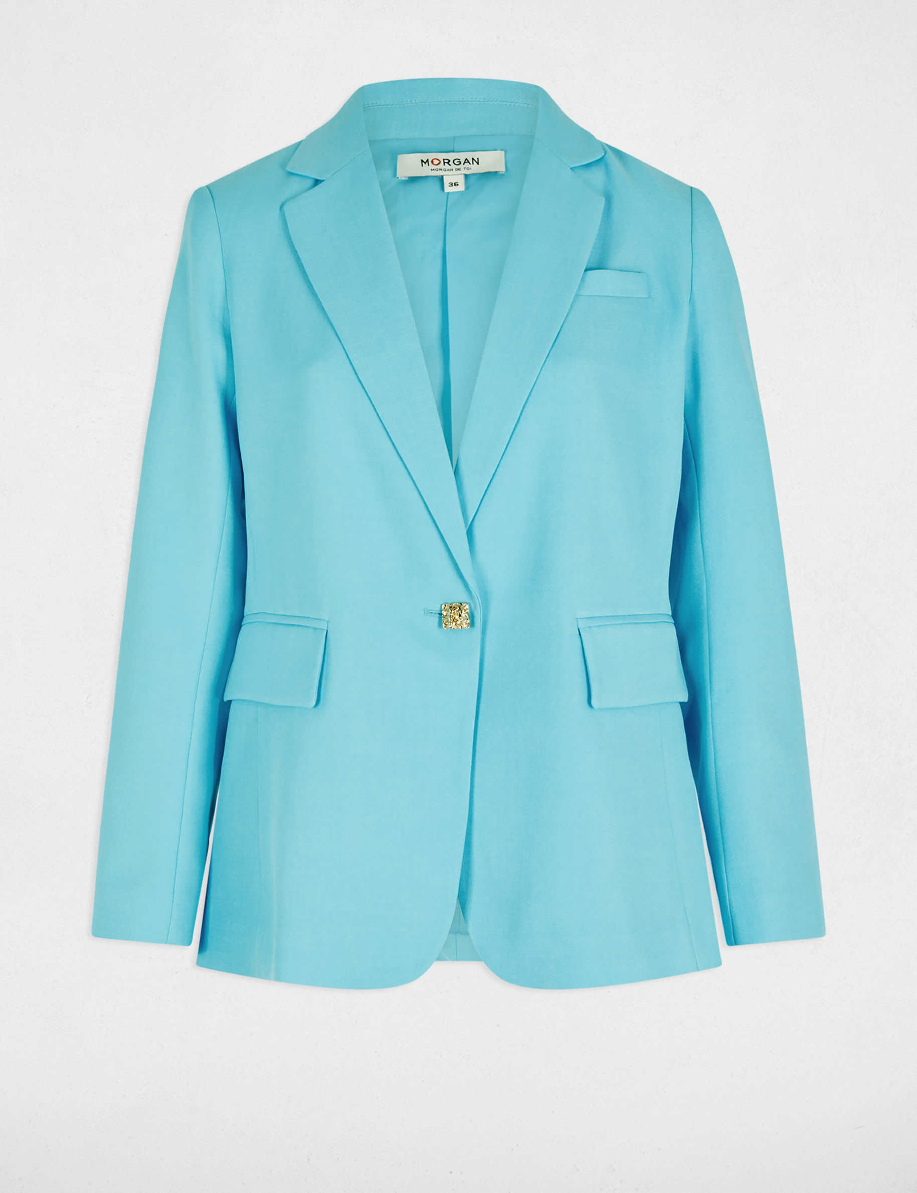 taillierter blazer himmelblau damen Taillierter Blazer himmelblau damen