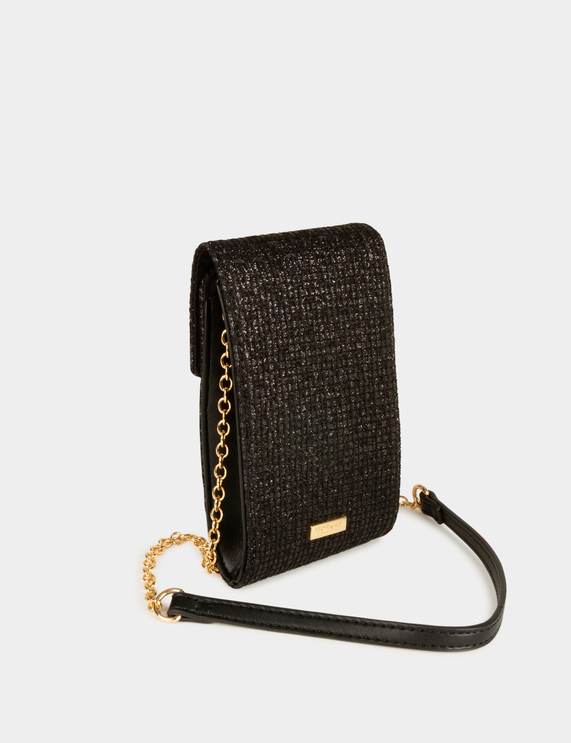 handytasche mit pailletten schwarz damen Handytasche mit Pailletten schwarz damen