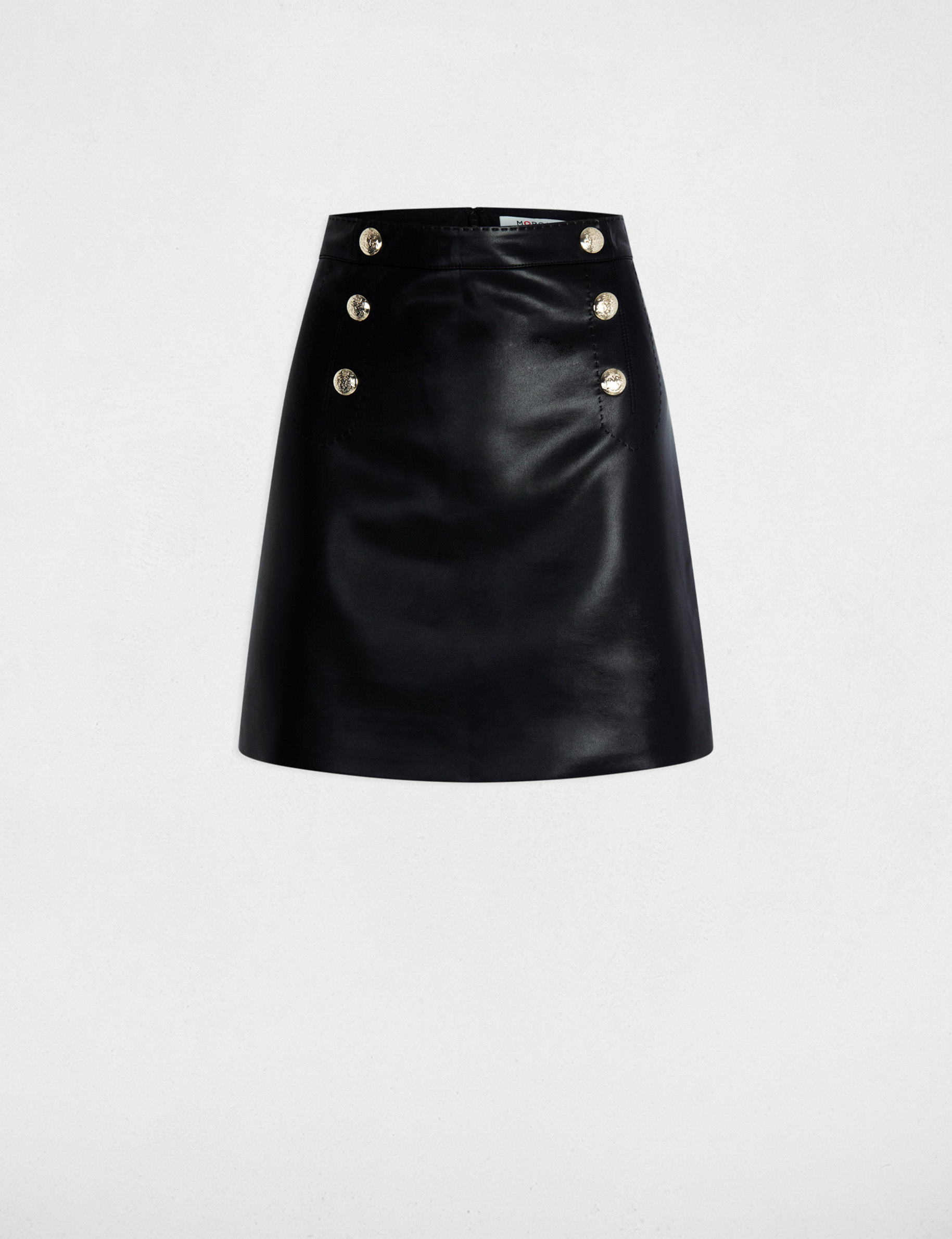 jupe courte simili cuir noir femme Jupe courte simili cuir noir femme