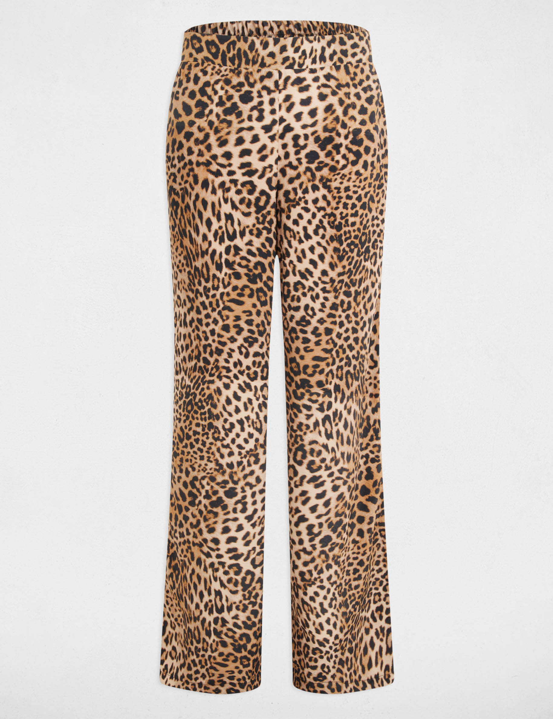 Weite Hose mit Muster mehrfarbig damen