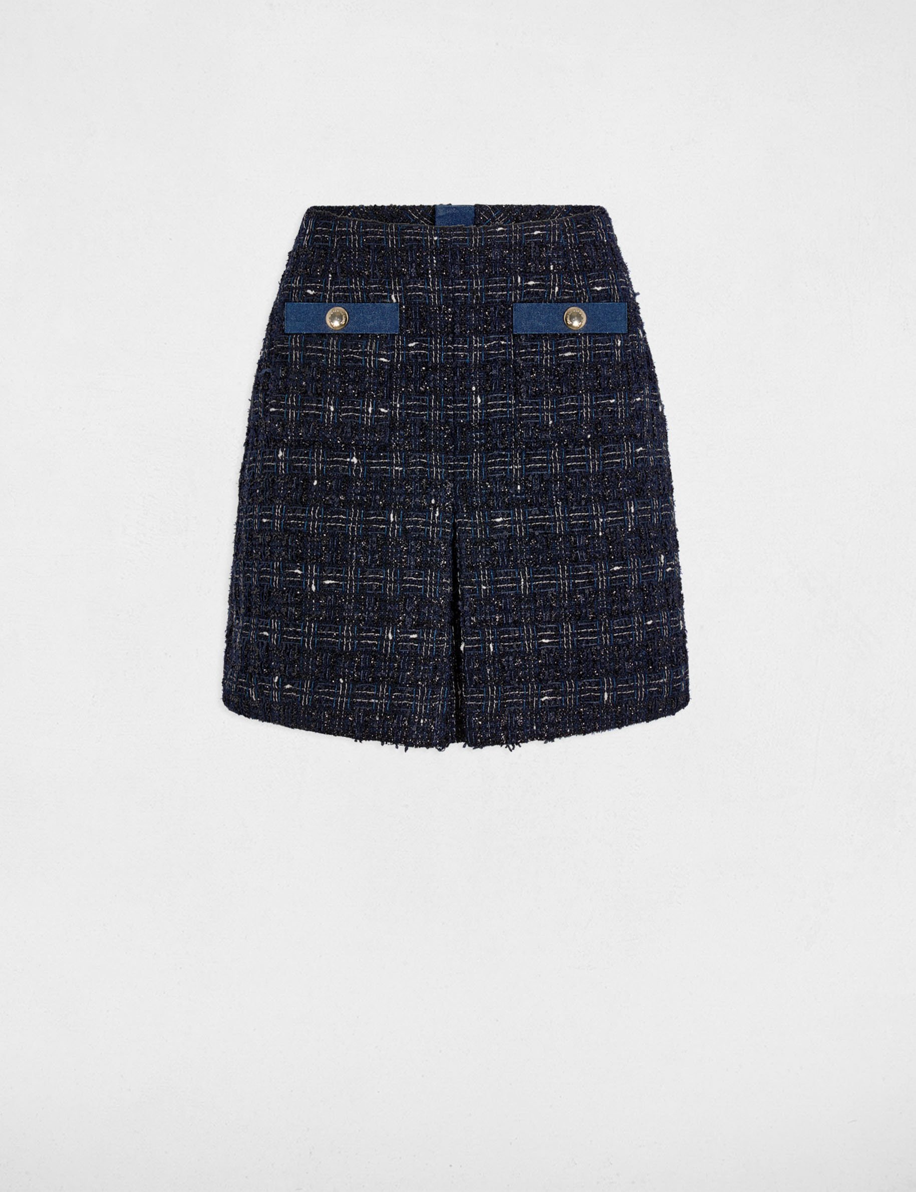 Jupe courte ajust&eacute;e multicolore femme