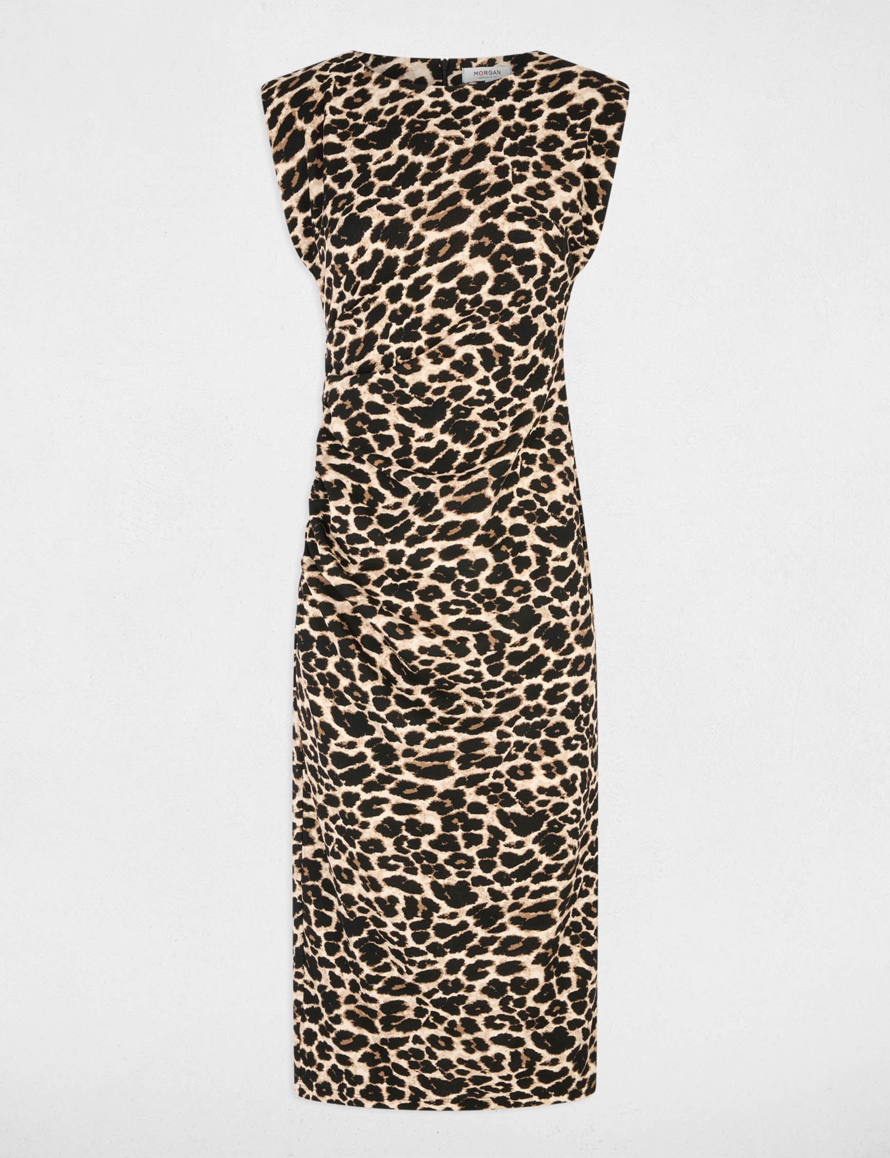 &Auml;rmelloses Strickkleid mehrfarbig damen