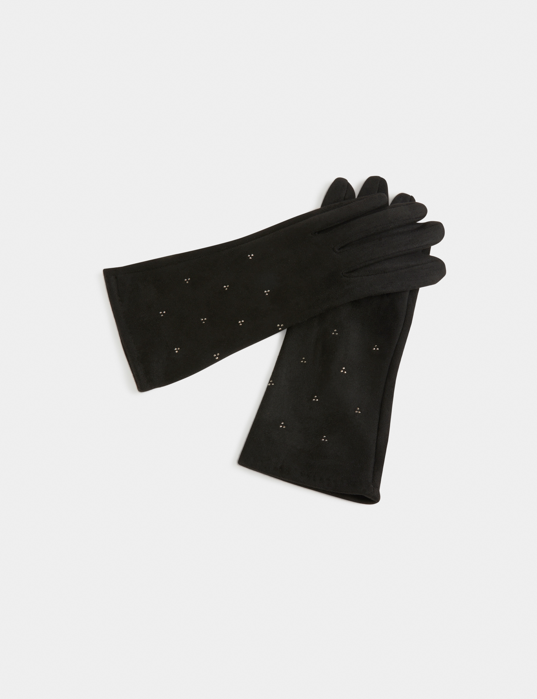 handschuhe mit strass schwarz damen Handschuhe mit Strass schwarz damen