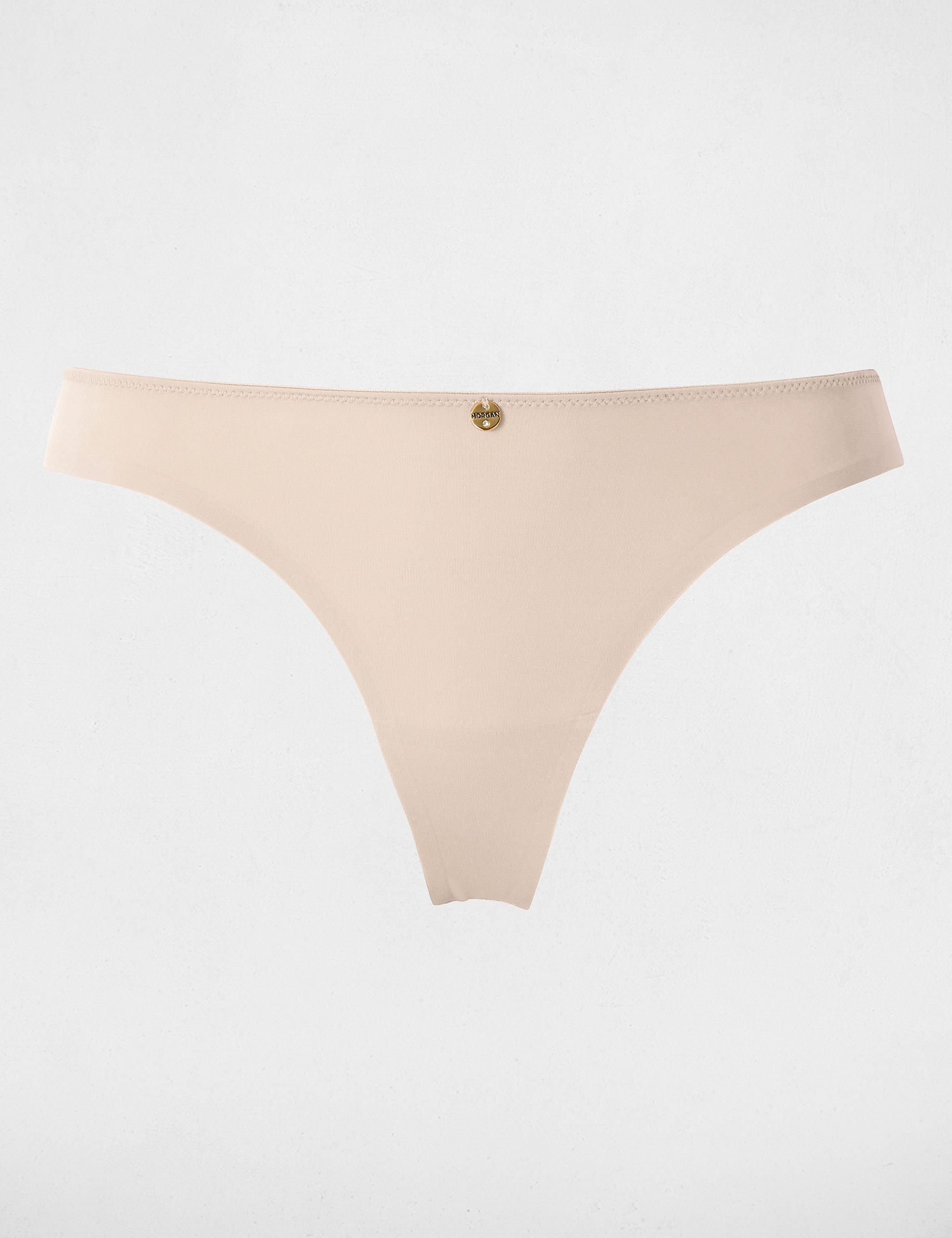 Spitzen-Slip mit niedrigem Bund beige damen