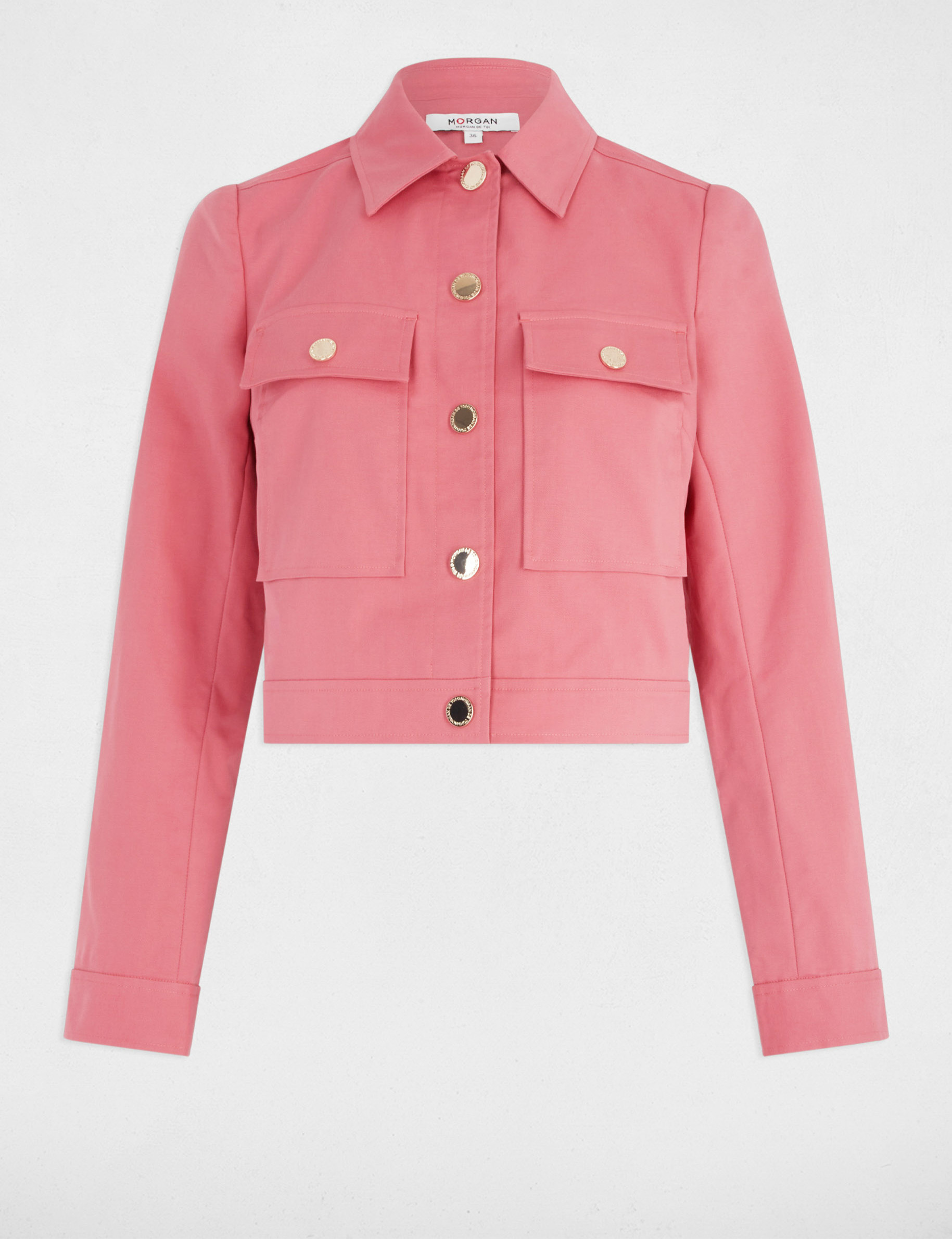 kurze knopfjacke altrosa damen Kurze Knopfjacke altrosa damen